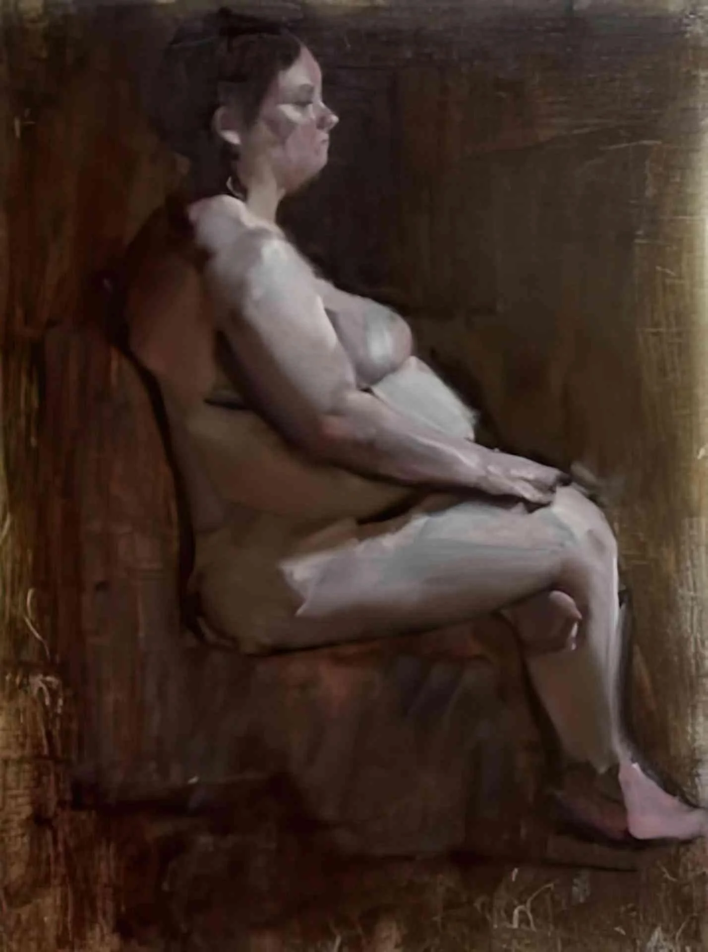 Jamie by Joanne Mehl. Oil. $350.