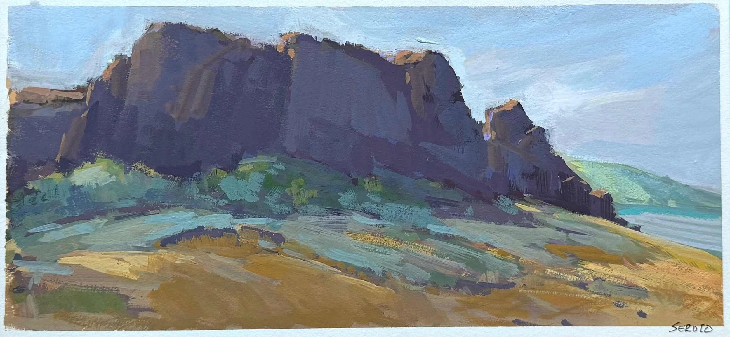 Morning by Nancy Seruto. Gouache. $385. 