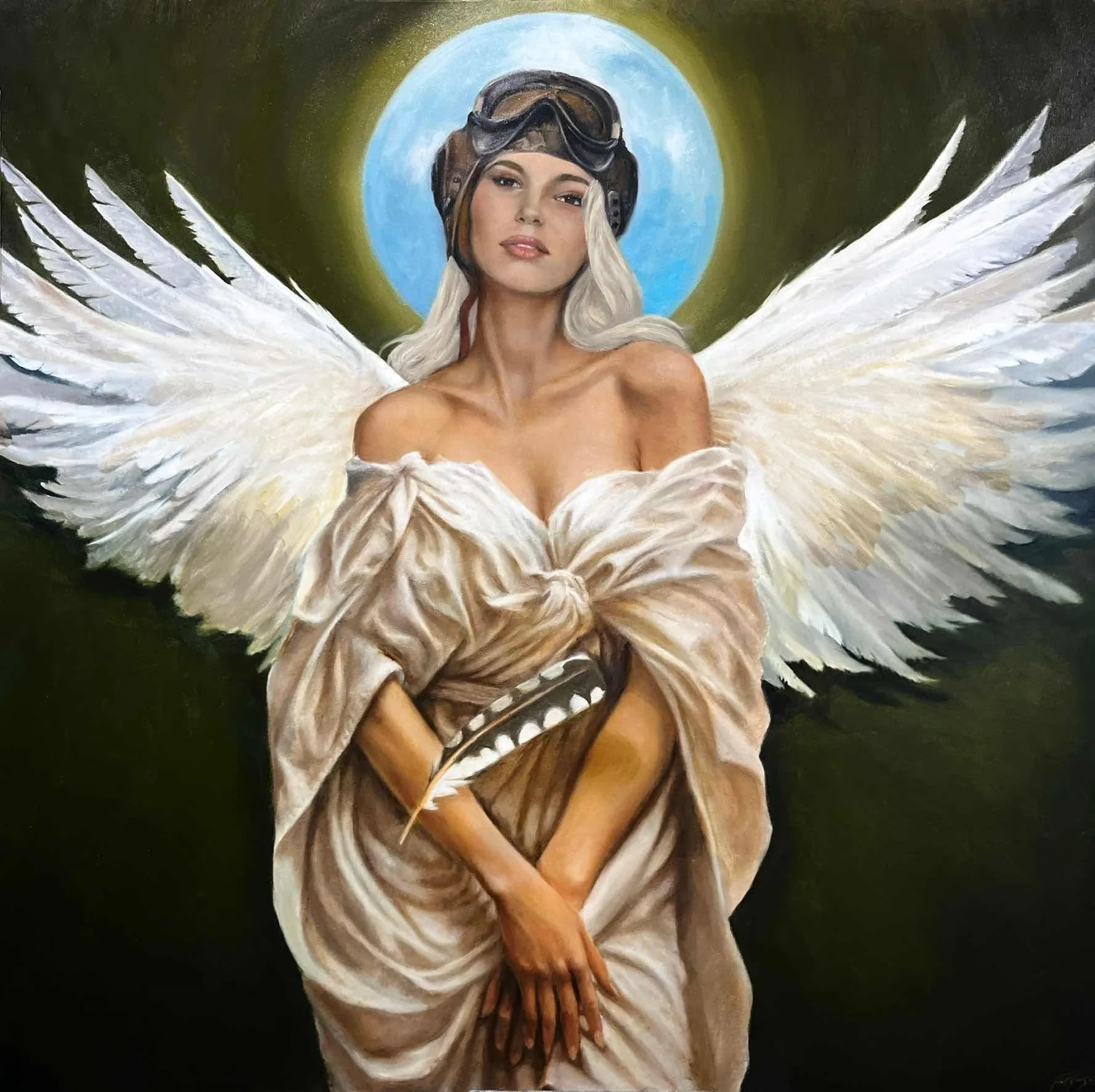 Iryna by Richard Ferguson. Oil. $12,000. 