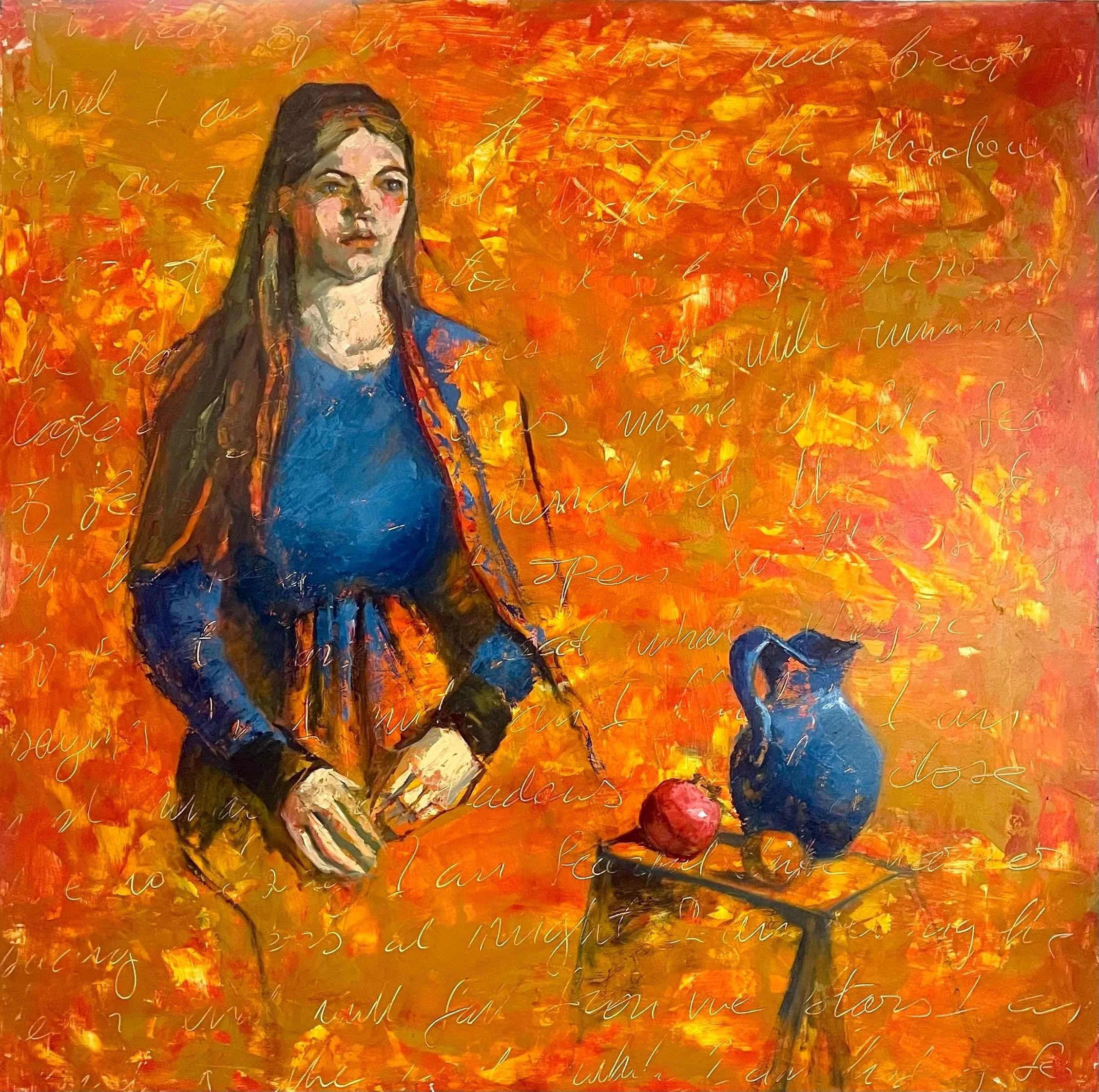 Becoming by Hilda Rueda. Oil. $4,800.