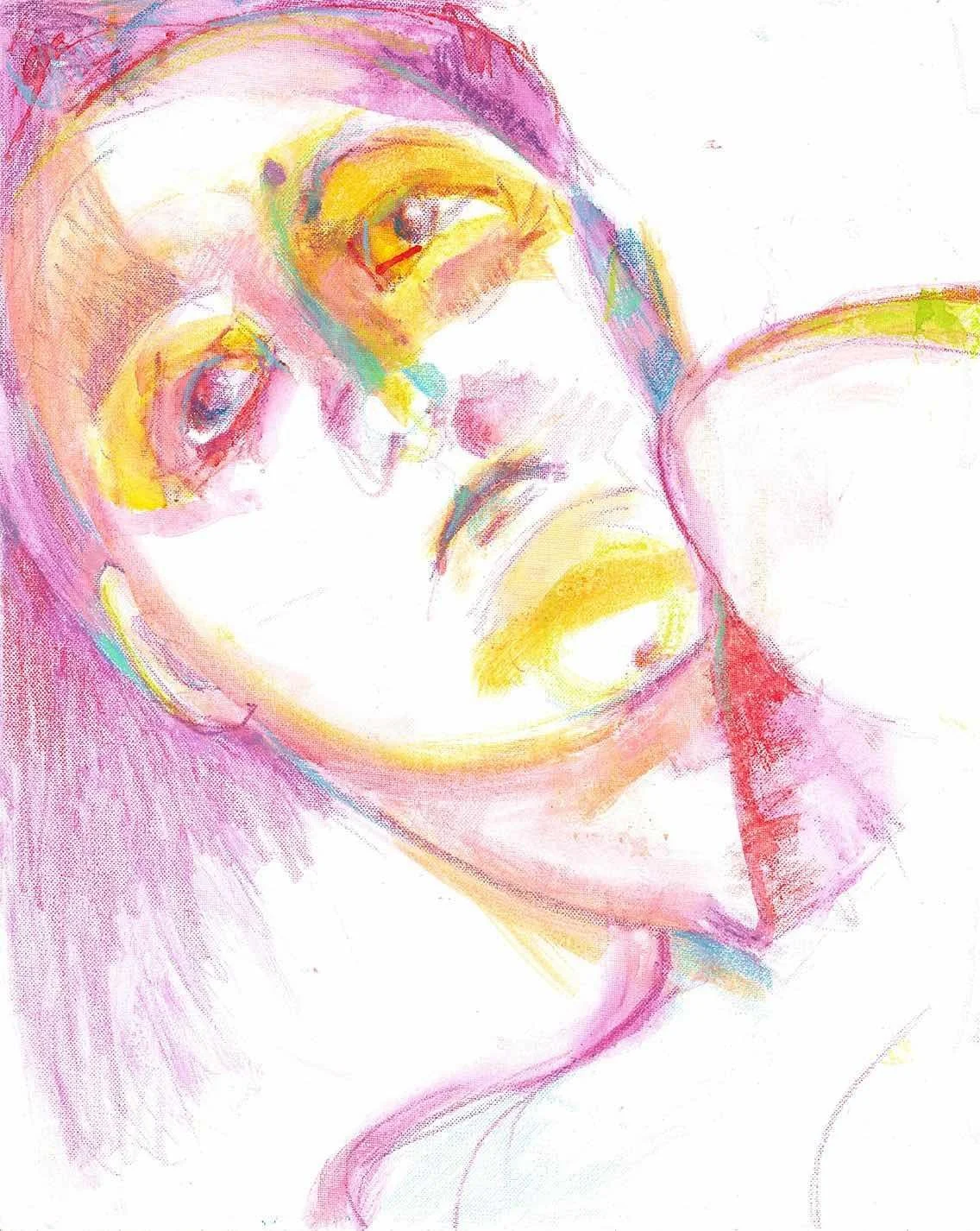 Puzzled by Jean Longwill. Mixed Media. $250.00.