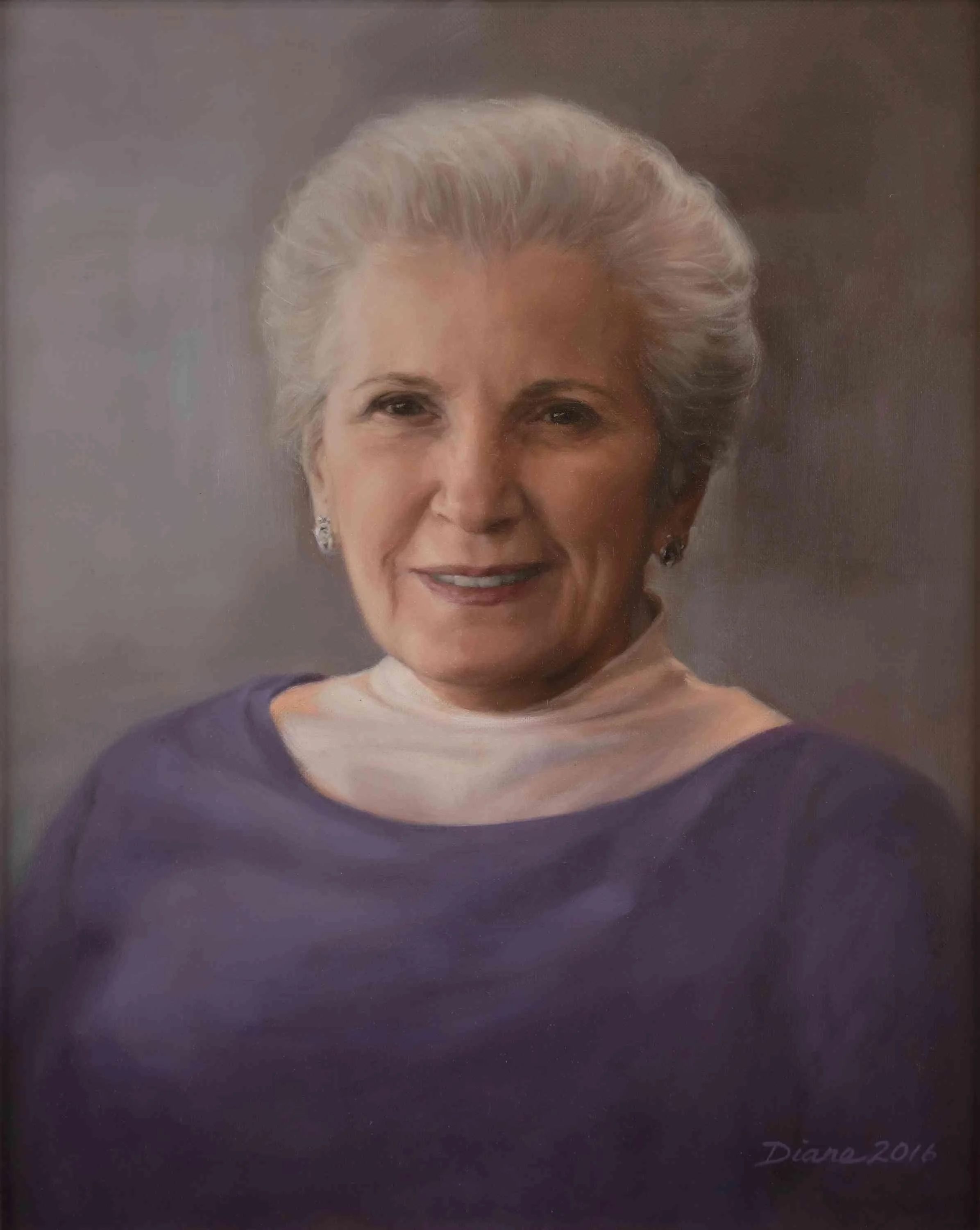 Victoria by Diane Russell. Oil. NFS.