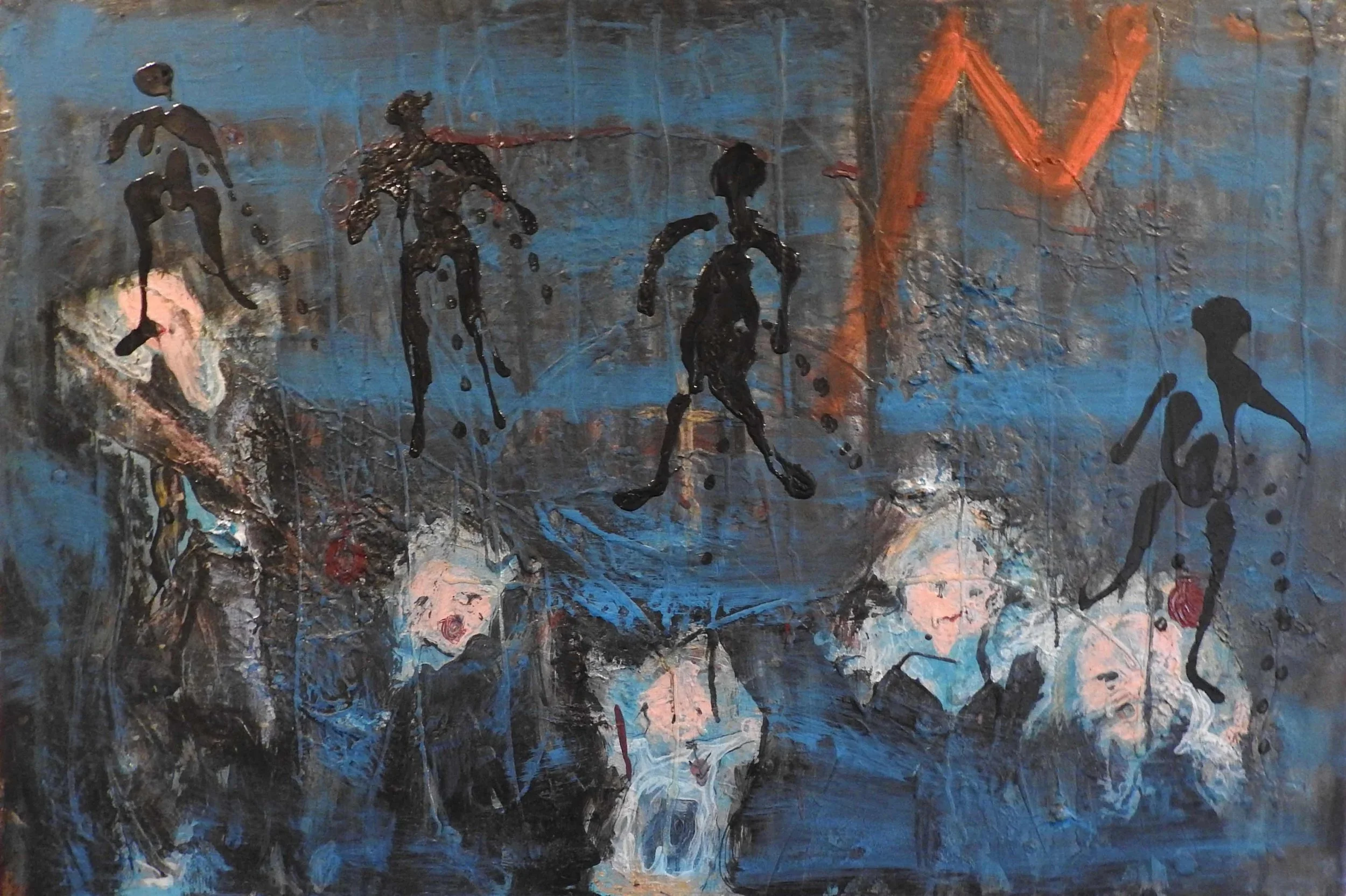 12 Voices by J.V. Foerster. Acrylic. $900.00.