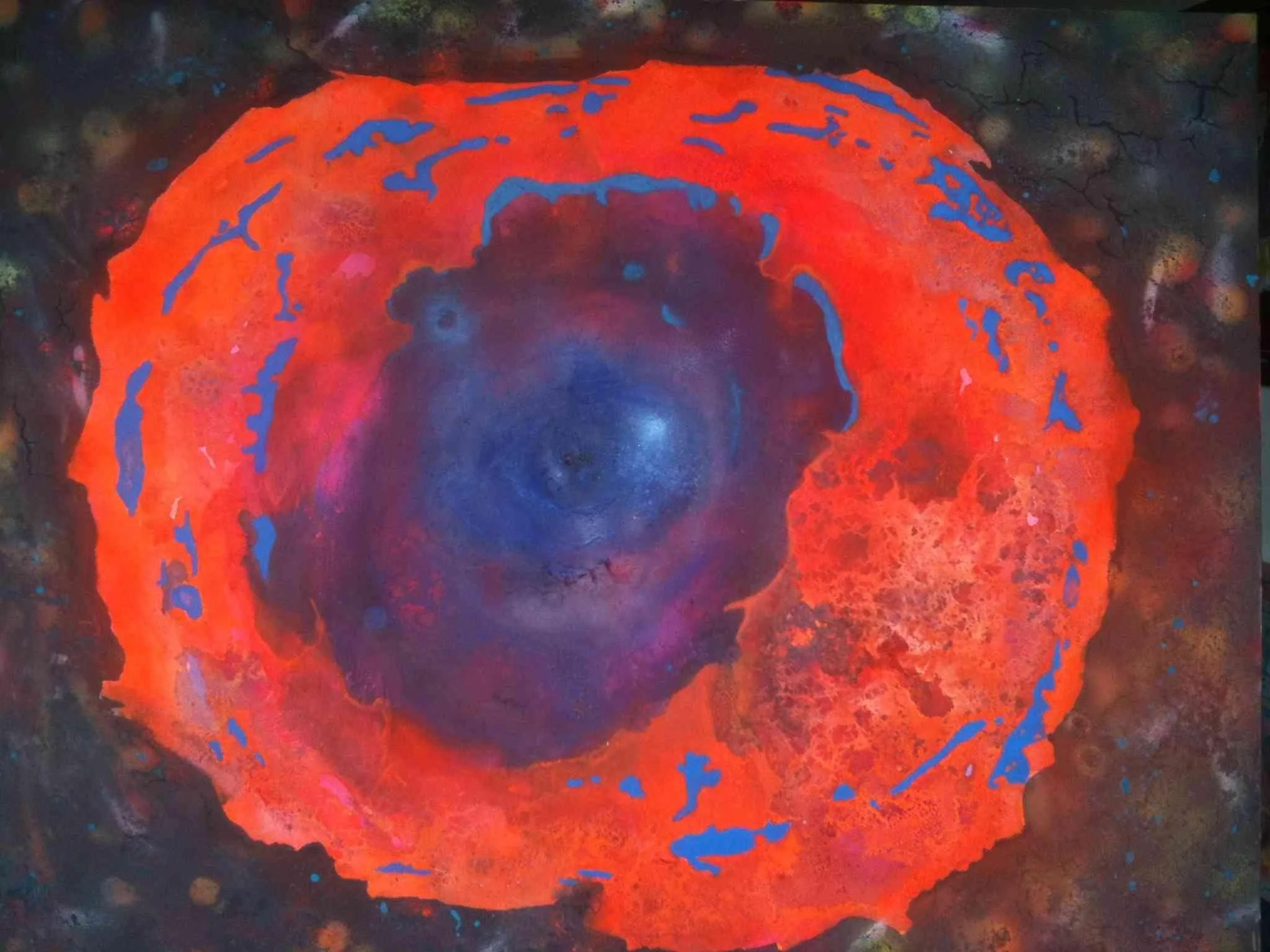Dog Nebula by David Brooks. Acrylic. $500.00.