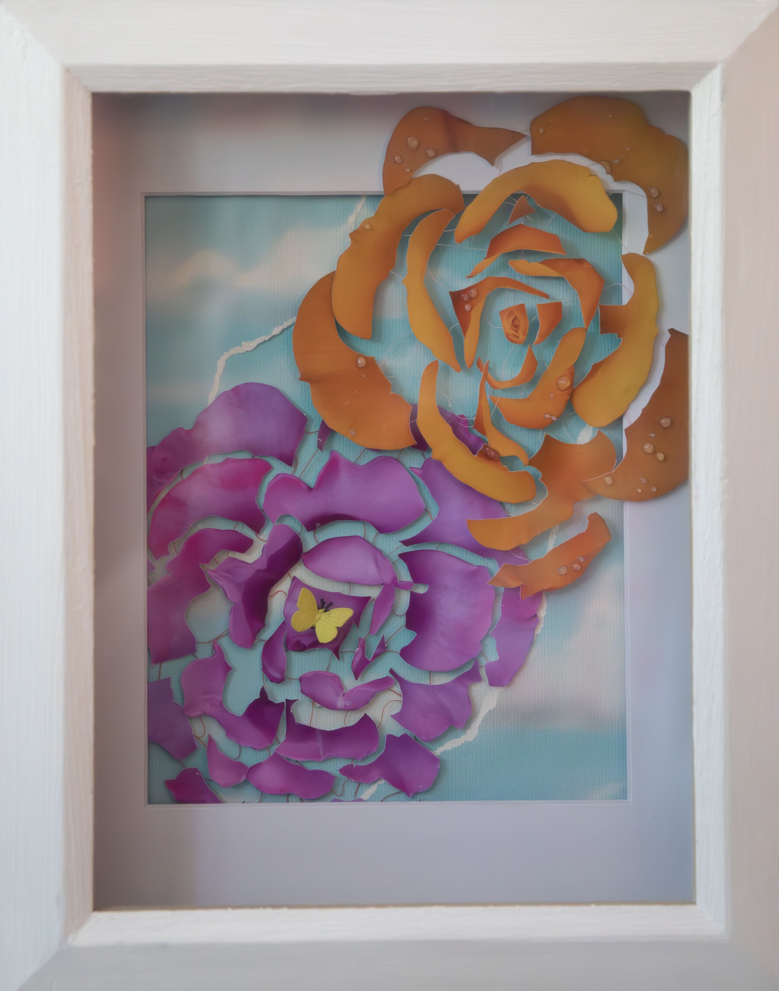 Woven Roses by Mad Sierra. Mixed Media. $400. 