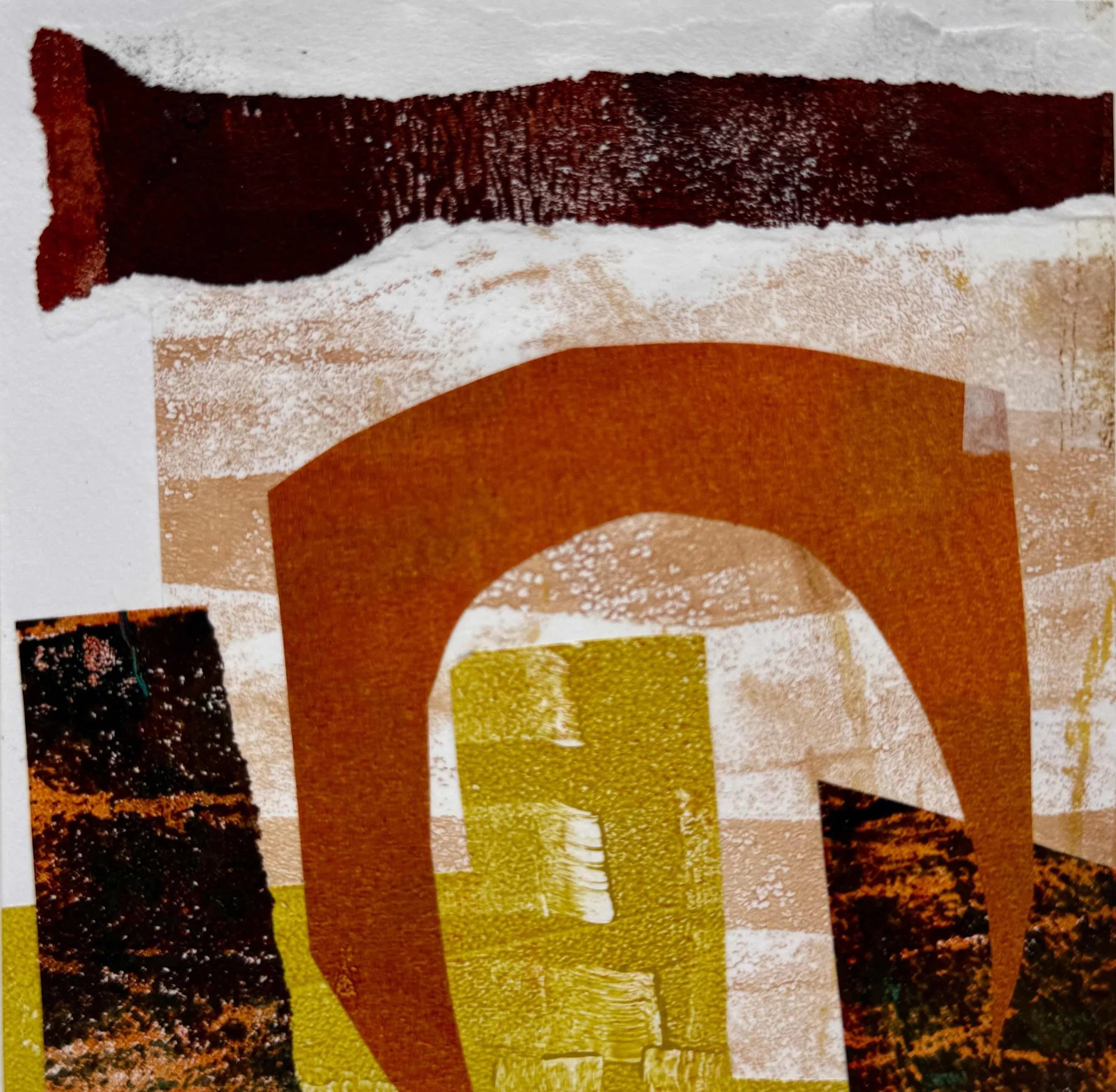 Portal by Karen Sunday Spencer. Collage. $175.00.
