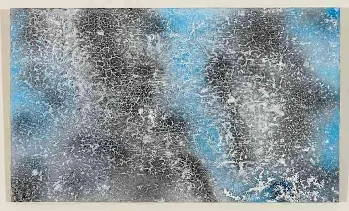 Honorable Mention 1. B for the Beast (Woods) by David Brooks. Acrylic. $1,200.00.