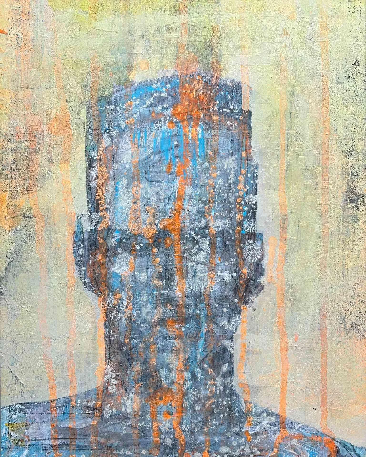 Self Second by Dan Gay. Acrylic. $350.