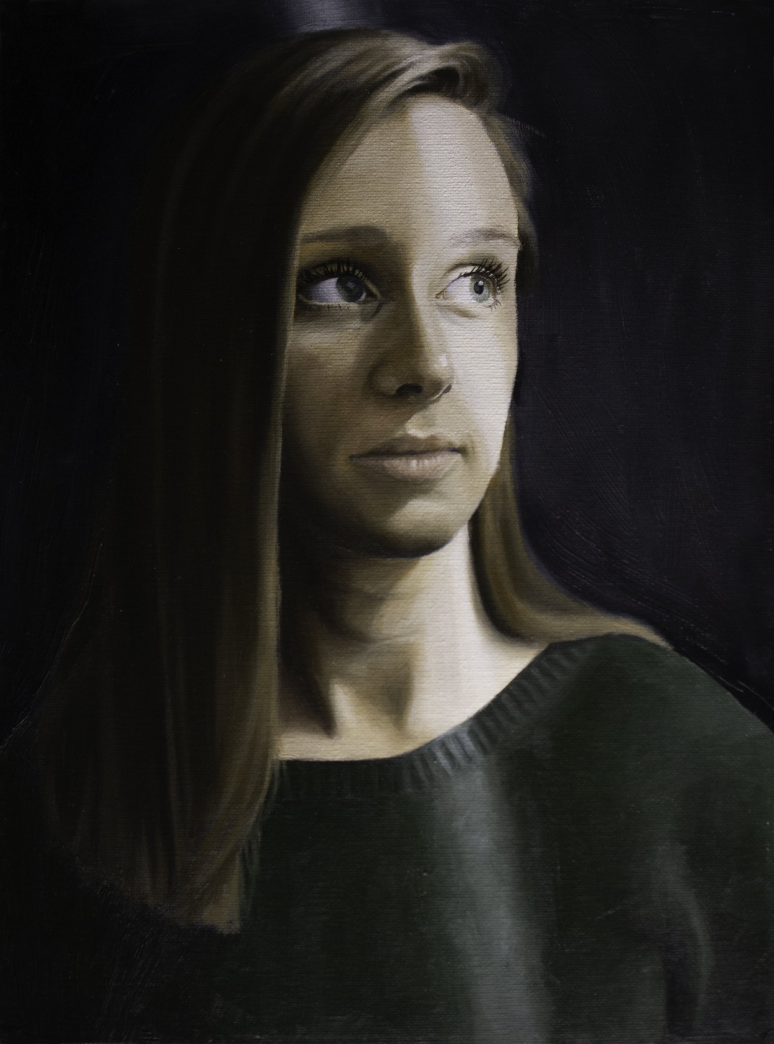 First Light by Brianna Lewis. Oil. $335. 