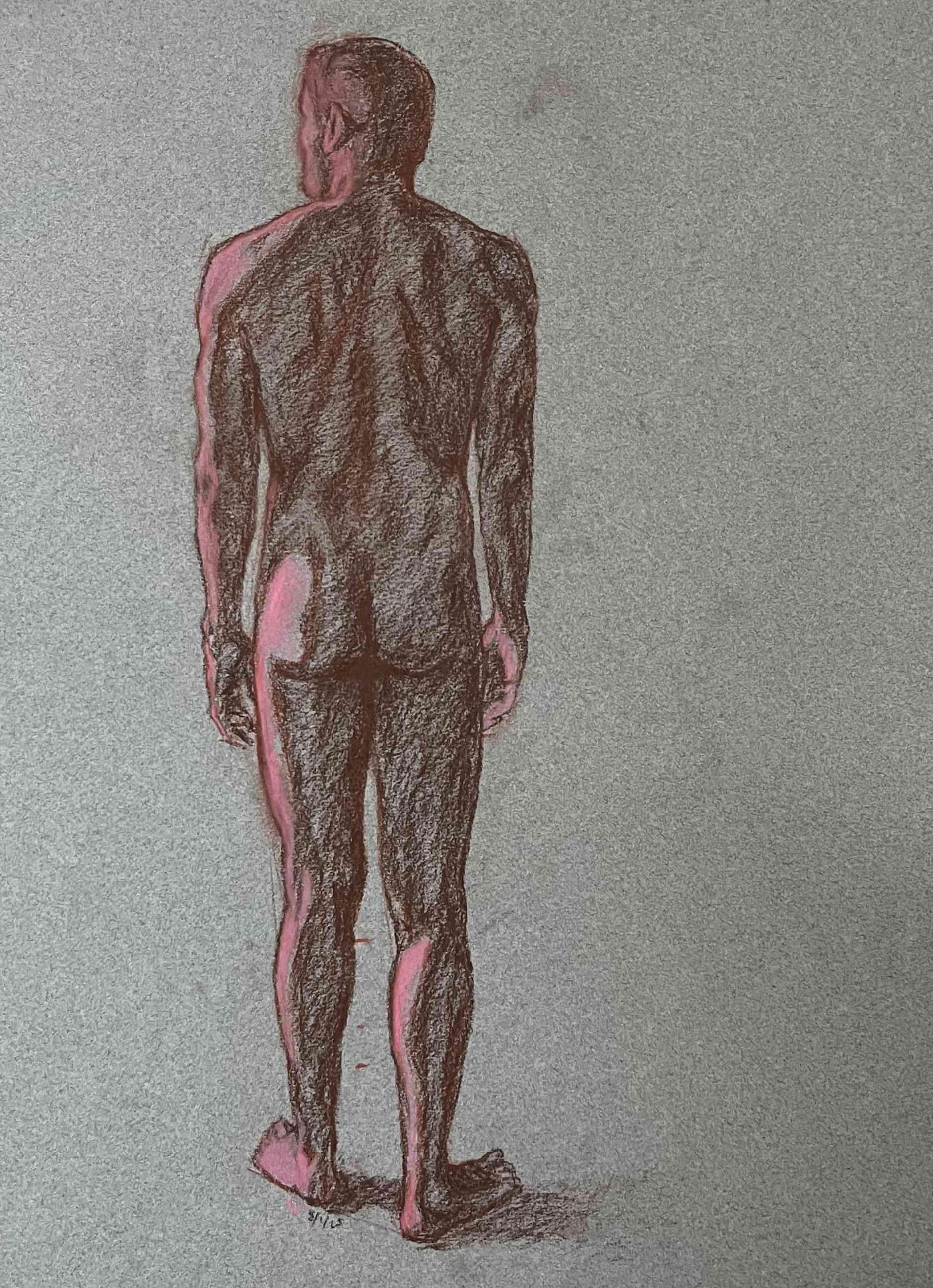 Arthur by Eve Eggleston. Chalk Pastel. $99.