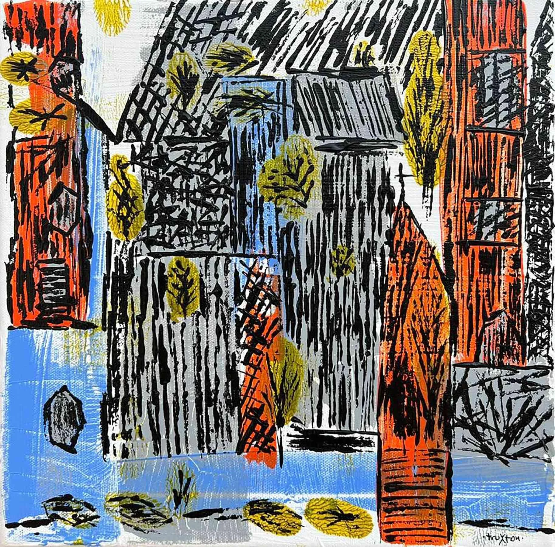 Mill Creek (A Place Somewhere) by Truxton Meadows. Acrylic. $150.00.