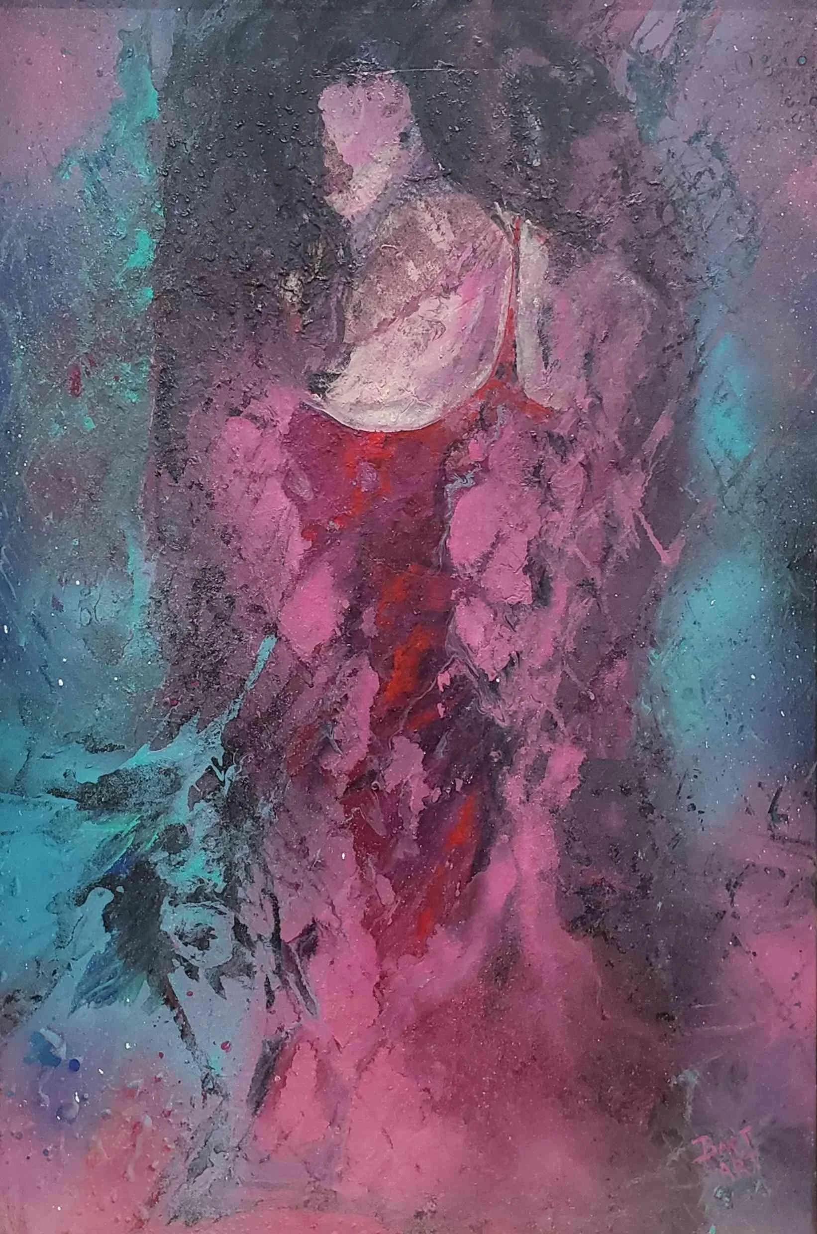 If Only by Bart Abraham. Acrylic. $1,250.