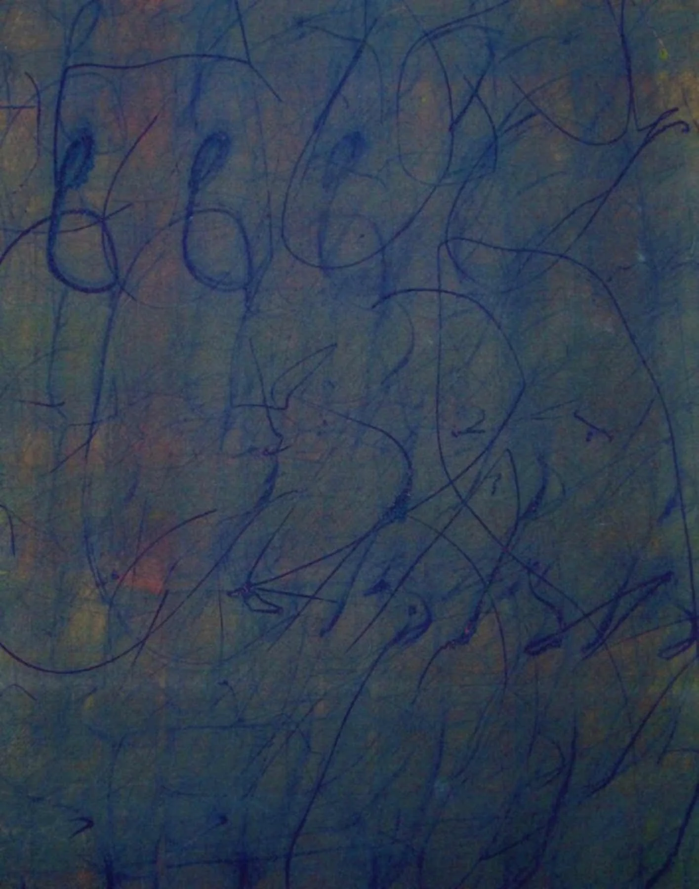 1st Place. Calligraphy by Bob Procter. Monoprint. $700.00. 