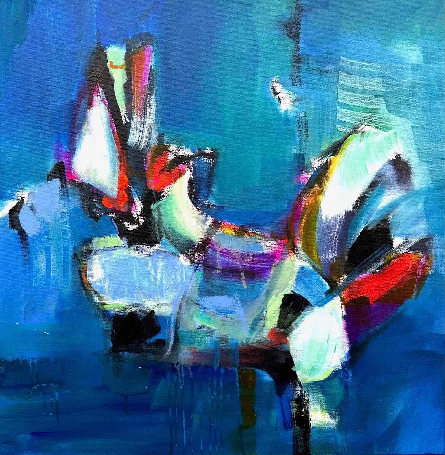 Revival by Kim Marcucci. Acrylic. $750.00.