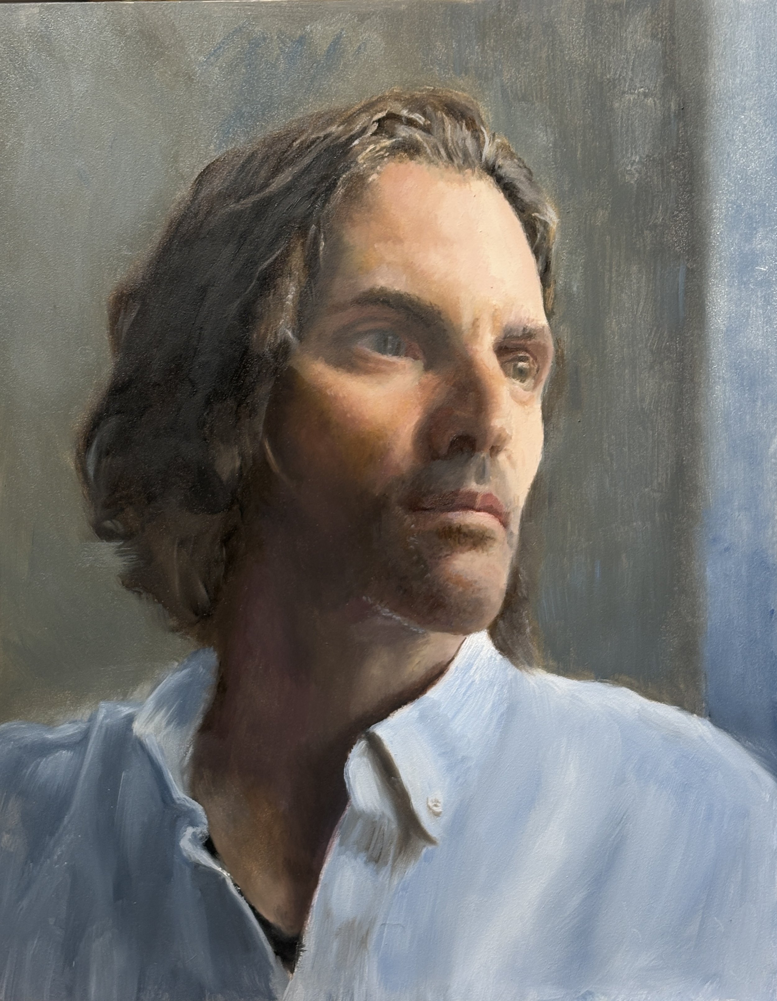 Toby by Michael Dwyer. Oil. NFS.