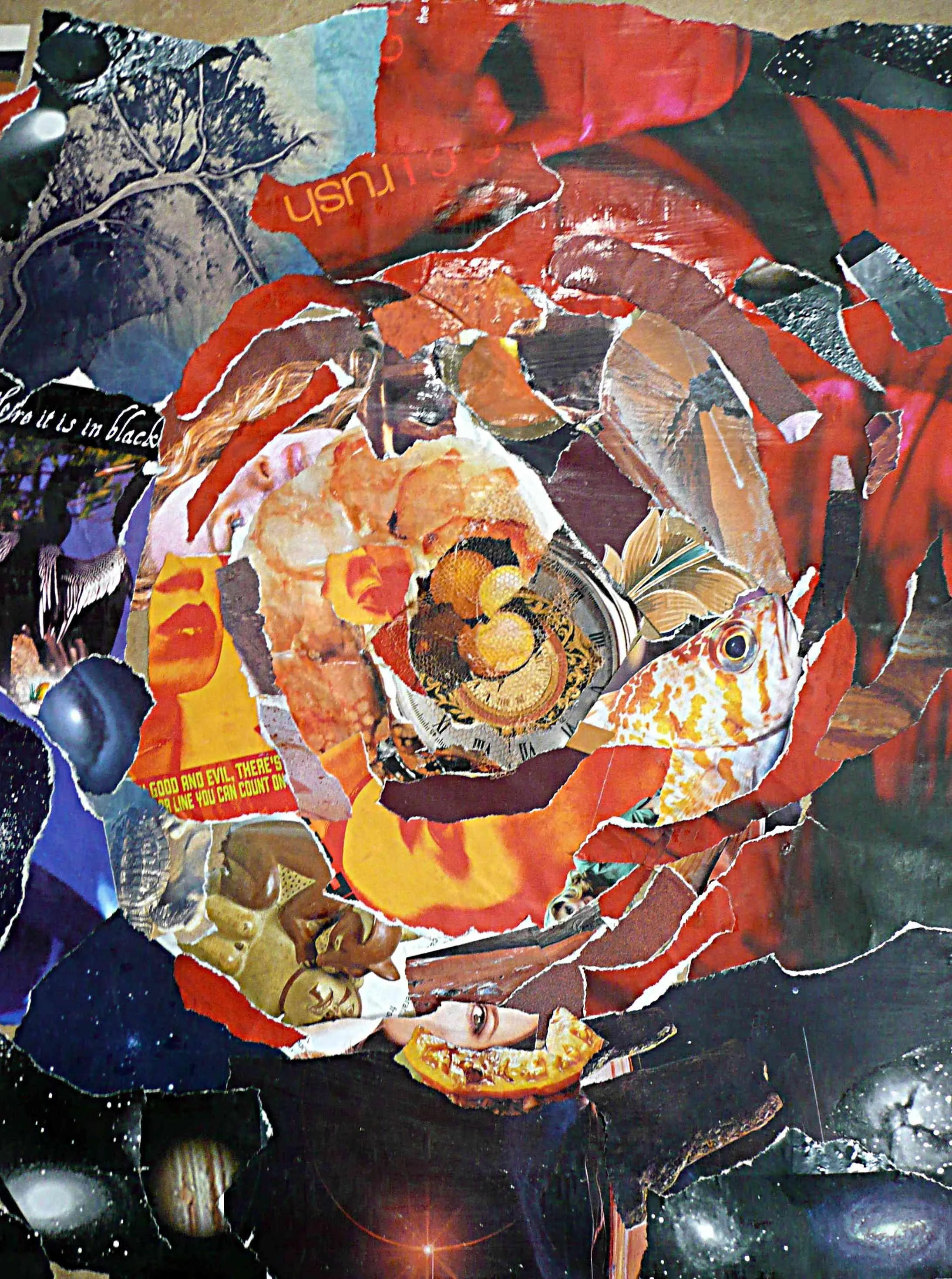 Rush by Susan Schenk. Mixed Media. $200.