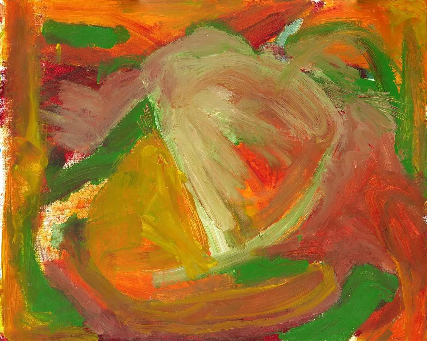 Heart Fire by Jean Longwill. Acrylic. $250.00.