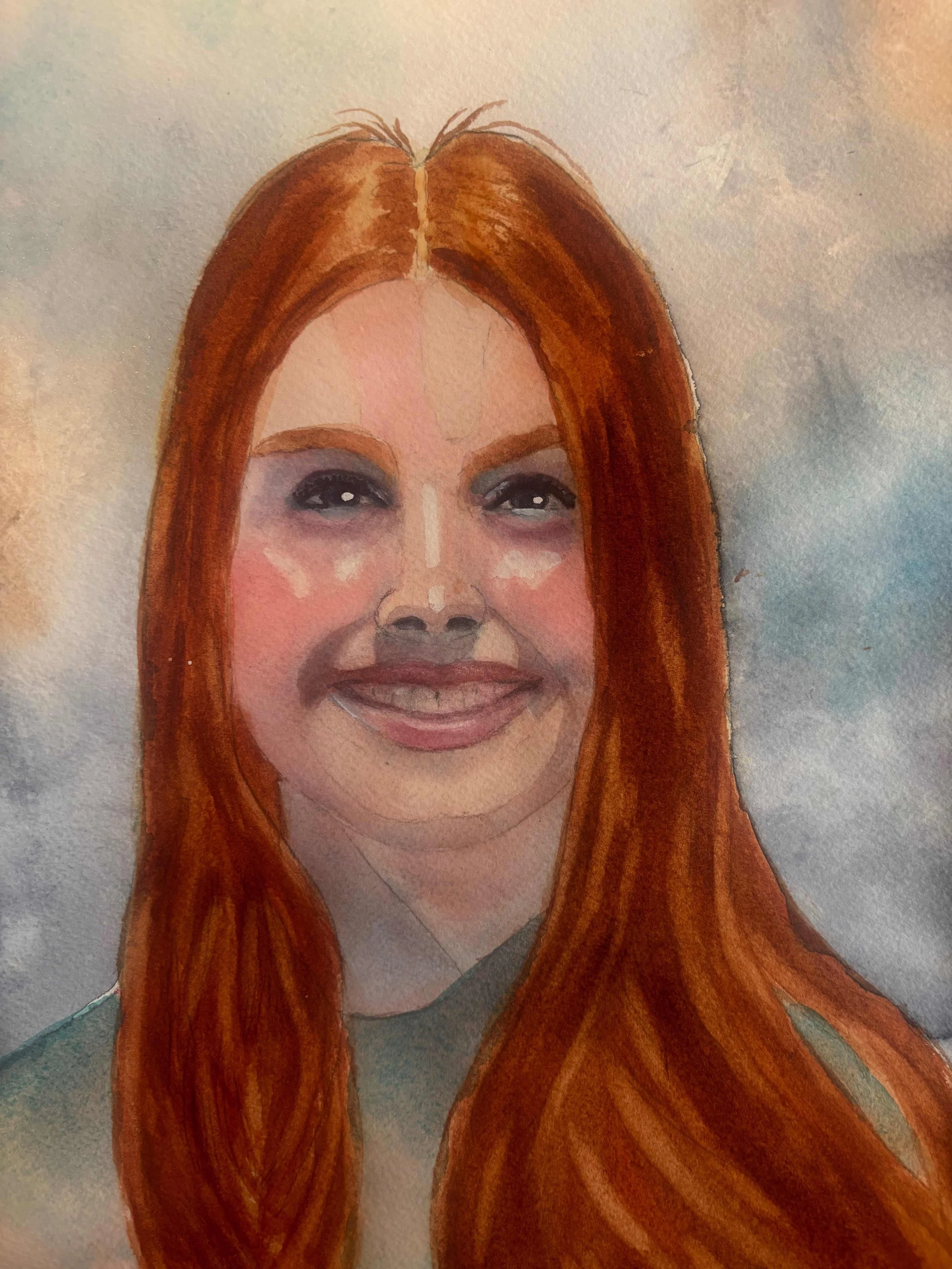 A Rose by Any Other Name by Gail Woolf. Watercolor. $200. 