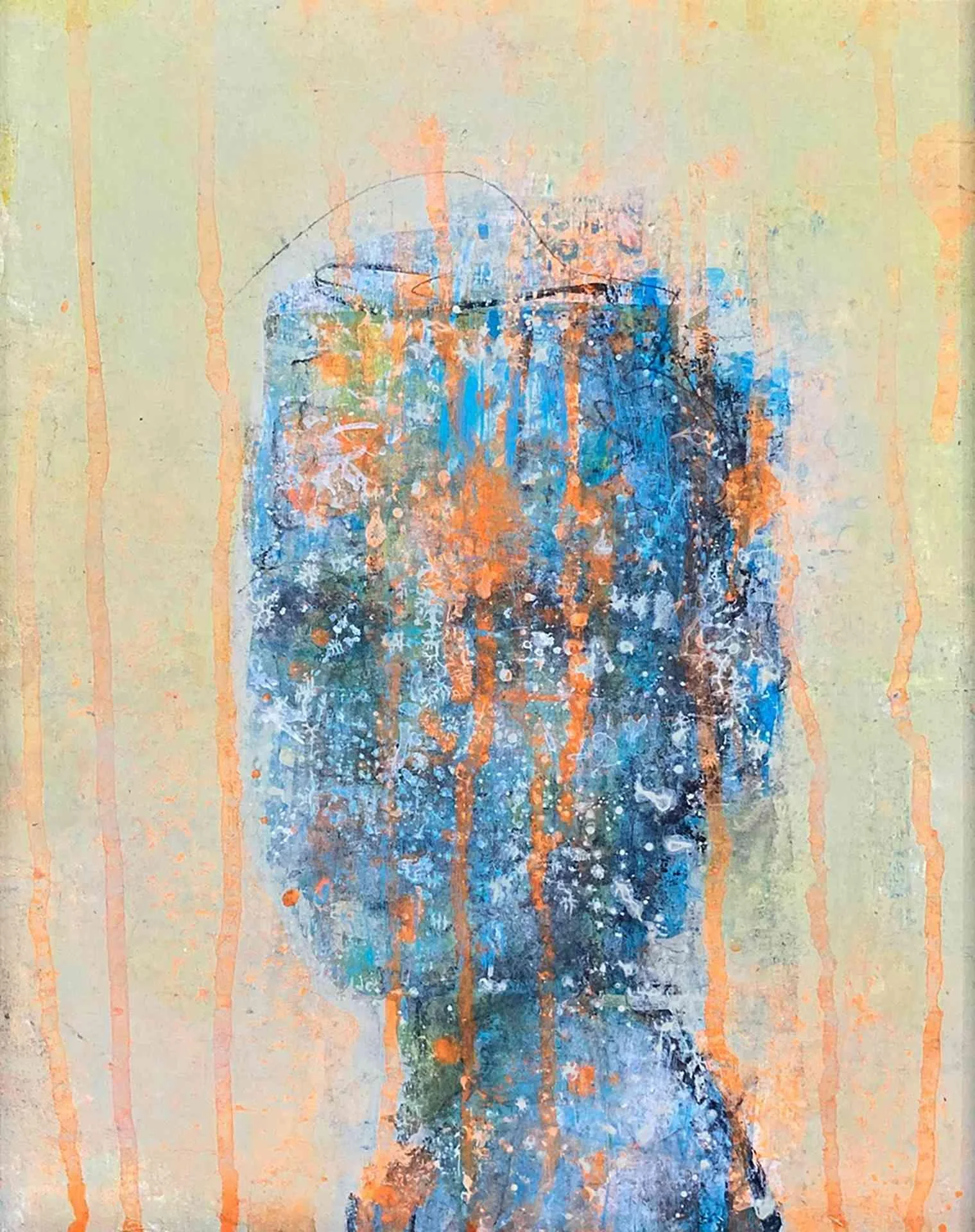 1st Self by Dan Gay. Acrylic. $350. 