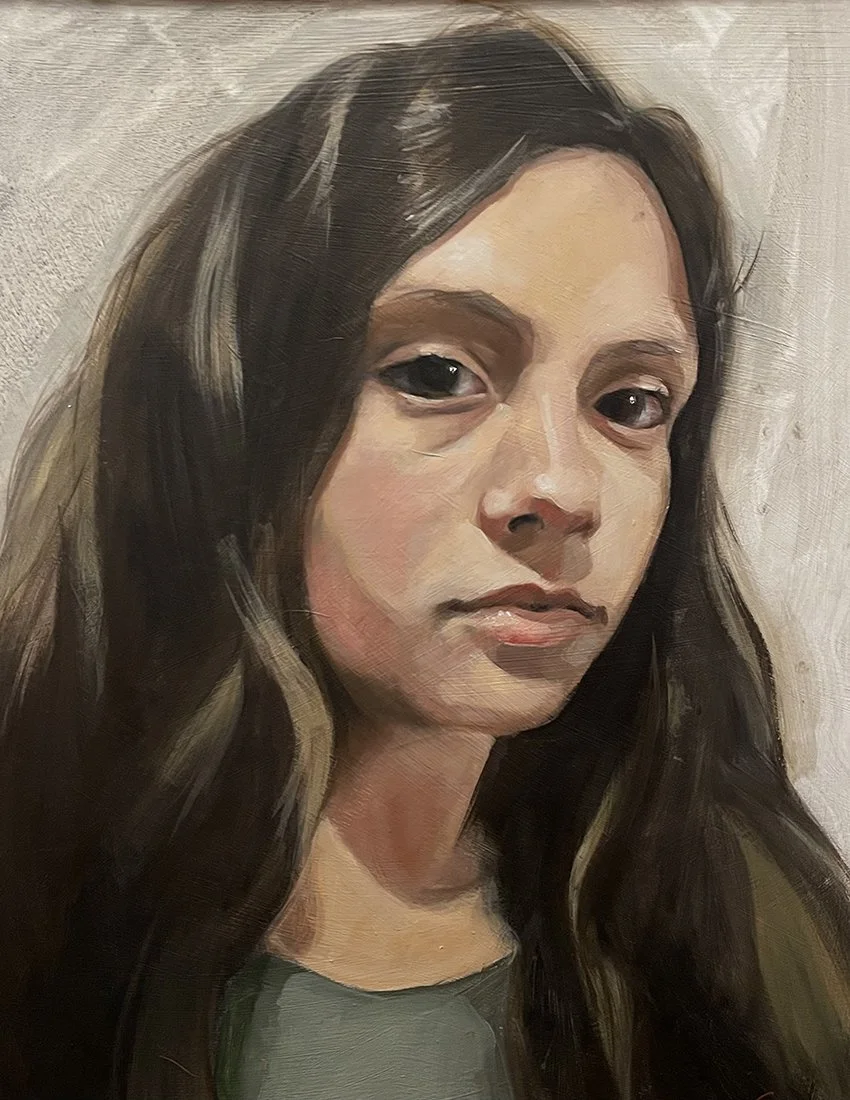 Charlotte by Giuseppe Lipari. Oil. $800.