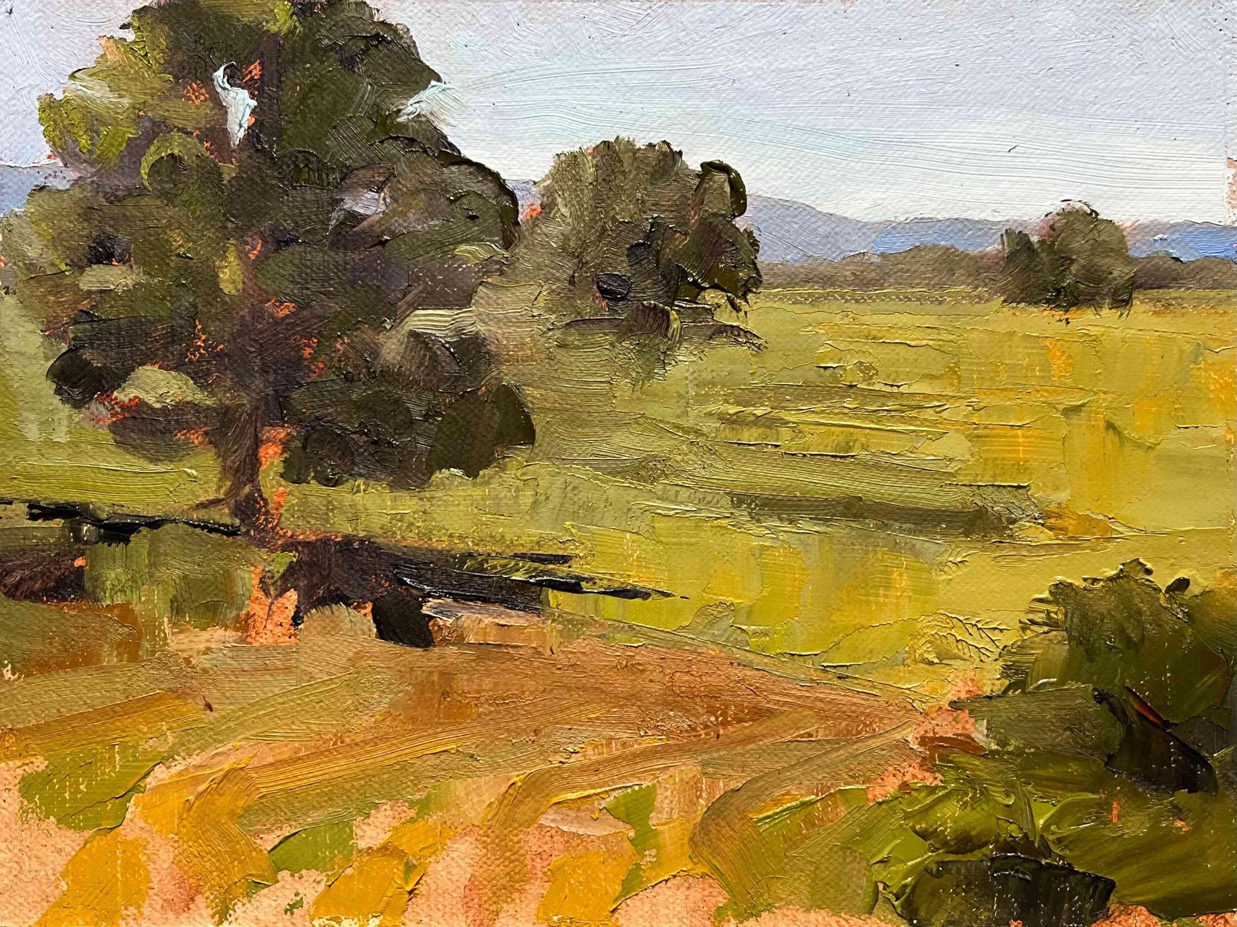 Elizabeth Oakes. Summer on Sauvie Island.	Oil.	$250.00. 