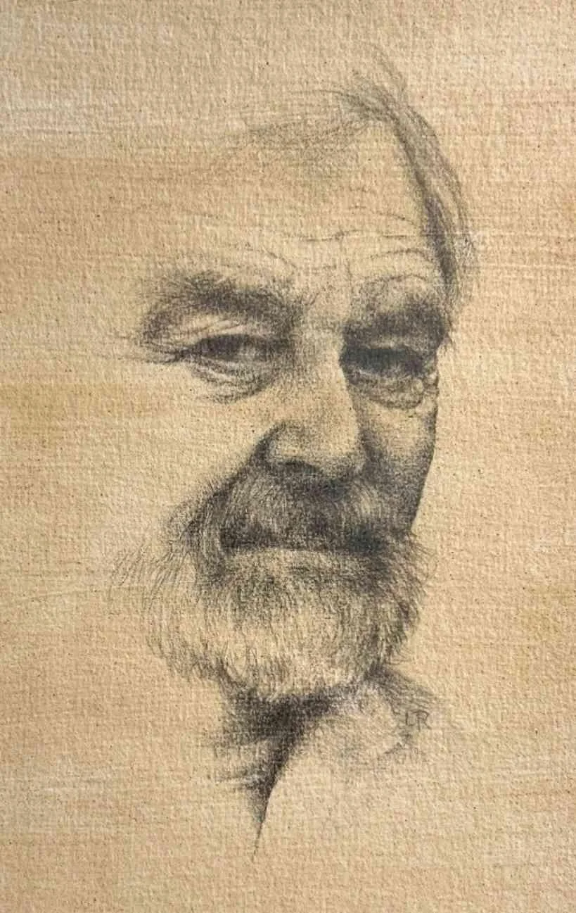 Silverpoint Study by Lisa Raymer. Silver. NFS. 