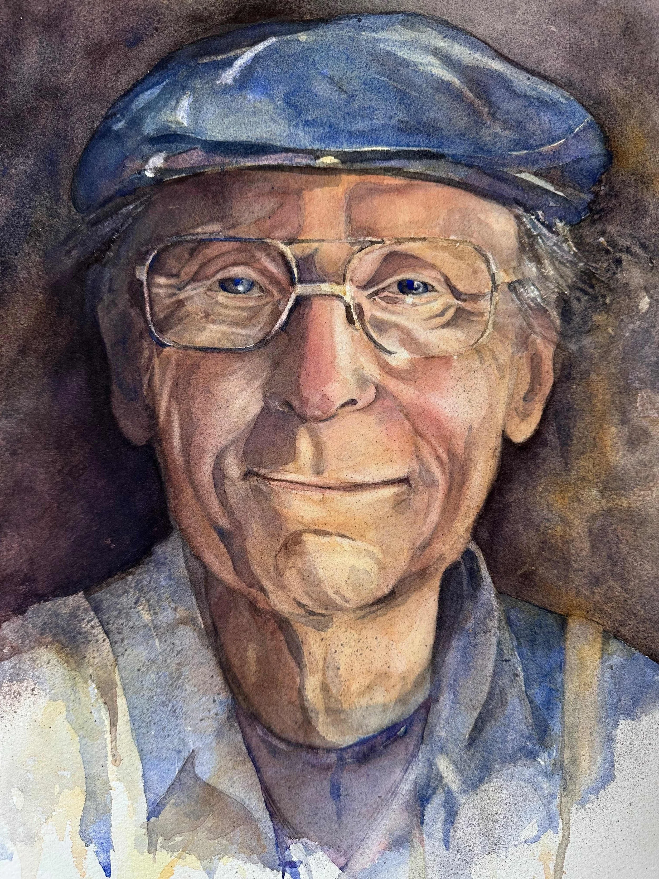 Lee by Christine Linder. Watercolor. NFS.