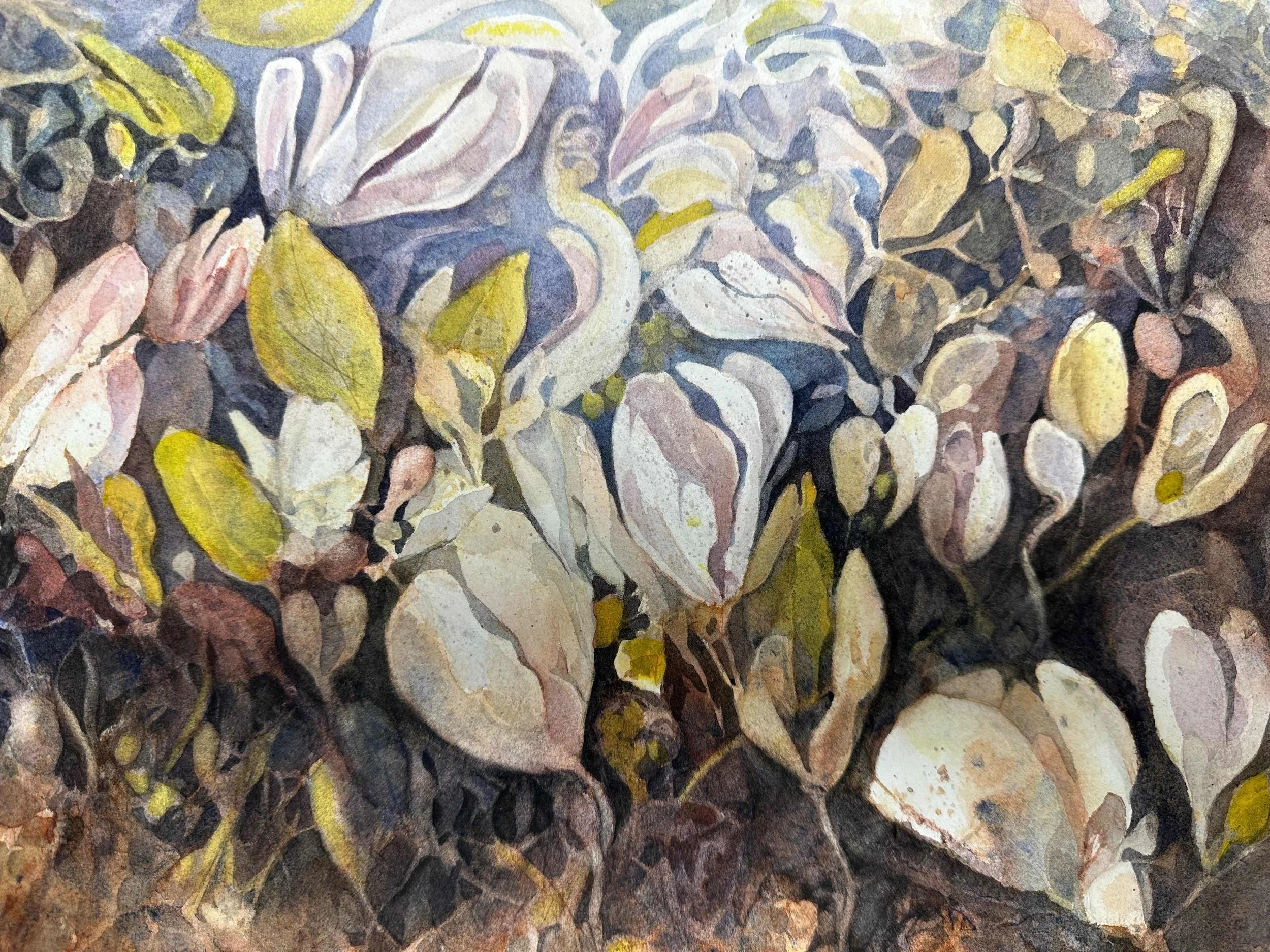 Dance into Spring by Christine Linder. Watercolor. NFS. 