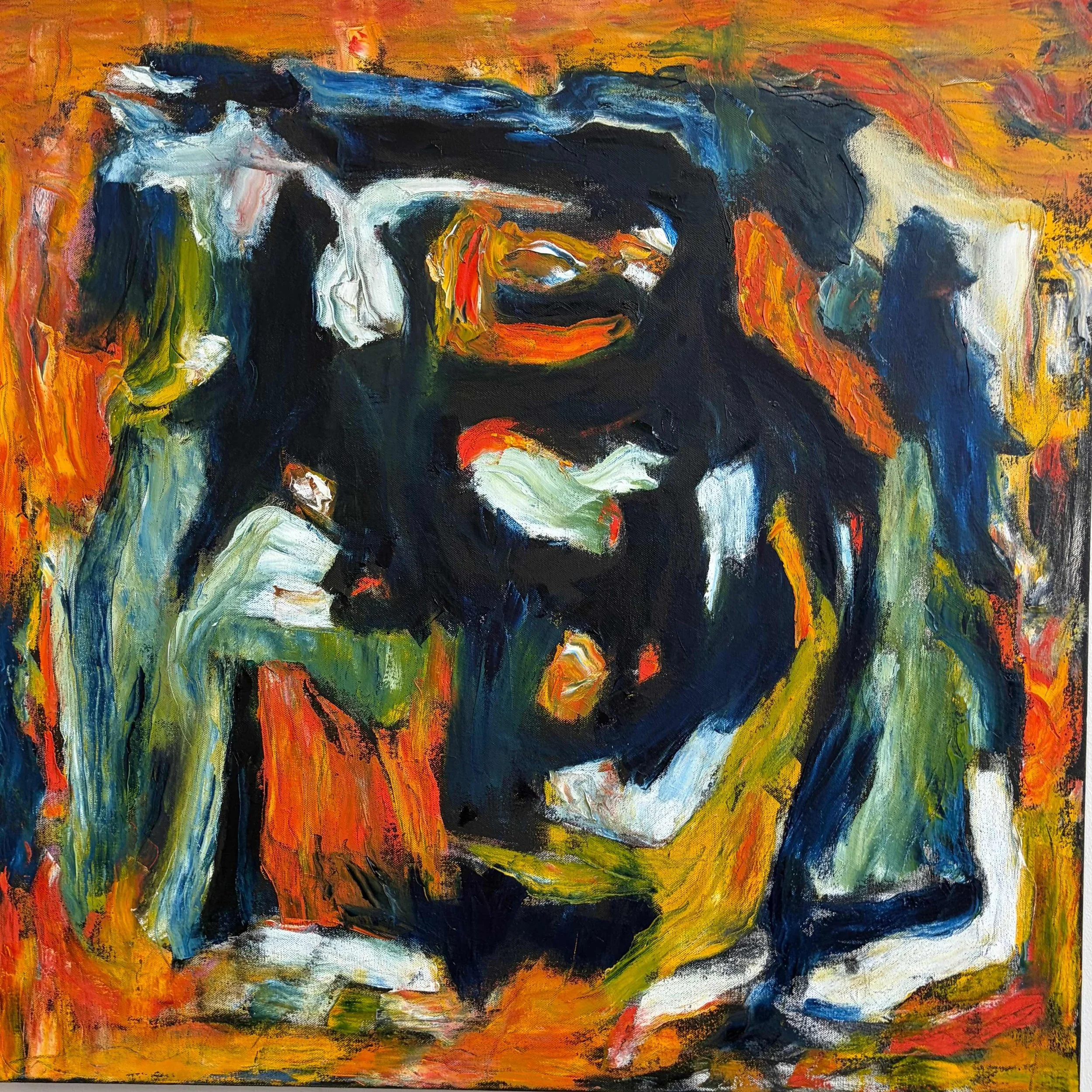 The Death of Angels by John Landberg. Oil. $700.00.