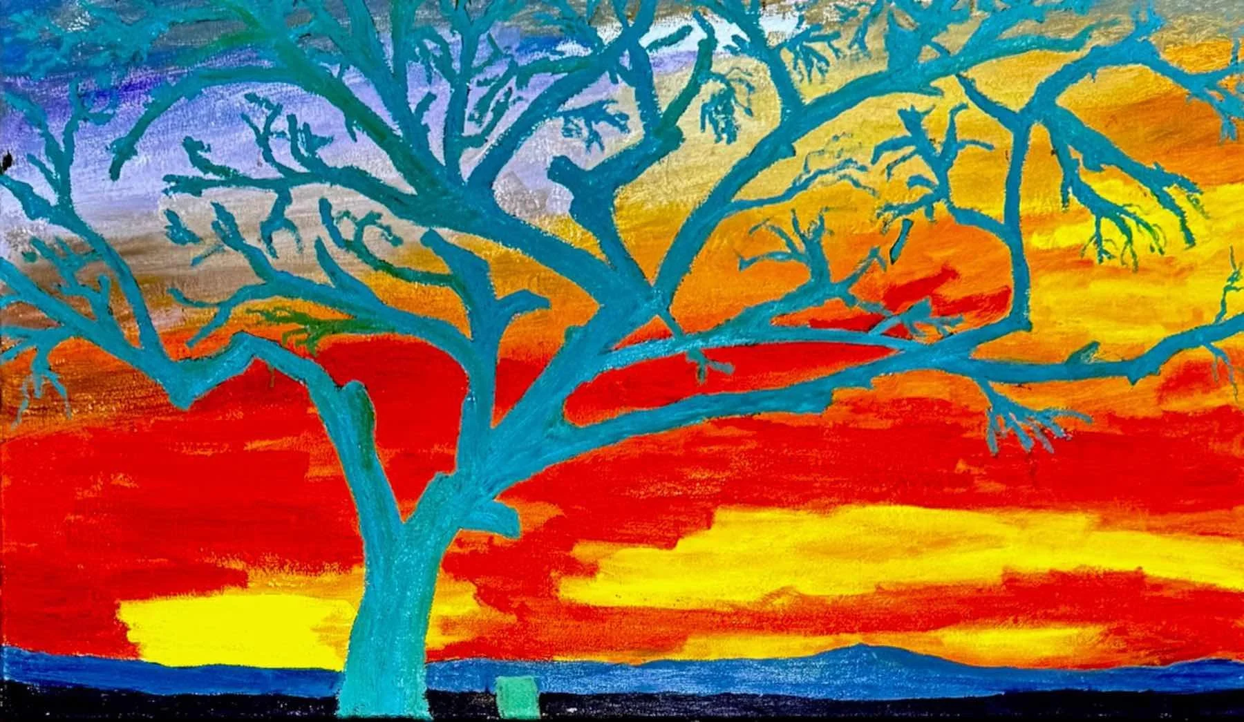 Color Harmony by Bob Procter. Oil. $500.00.