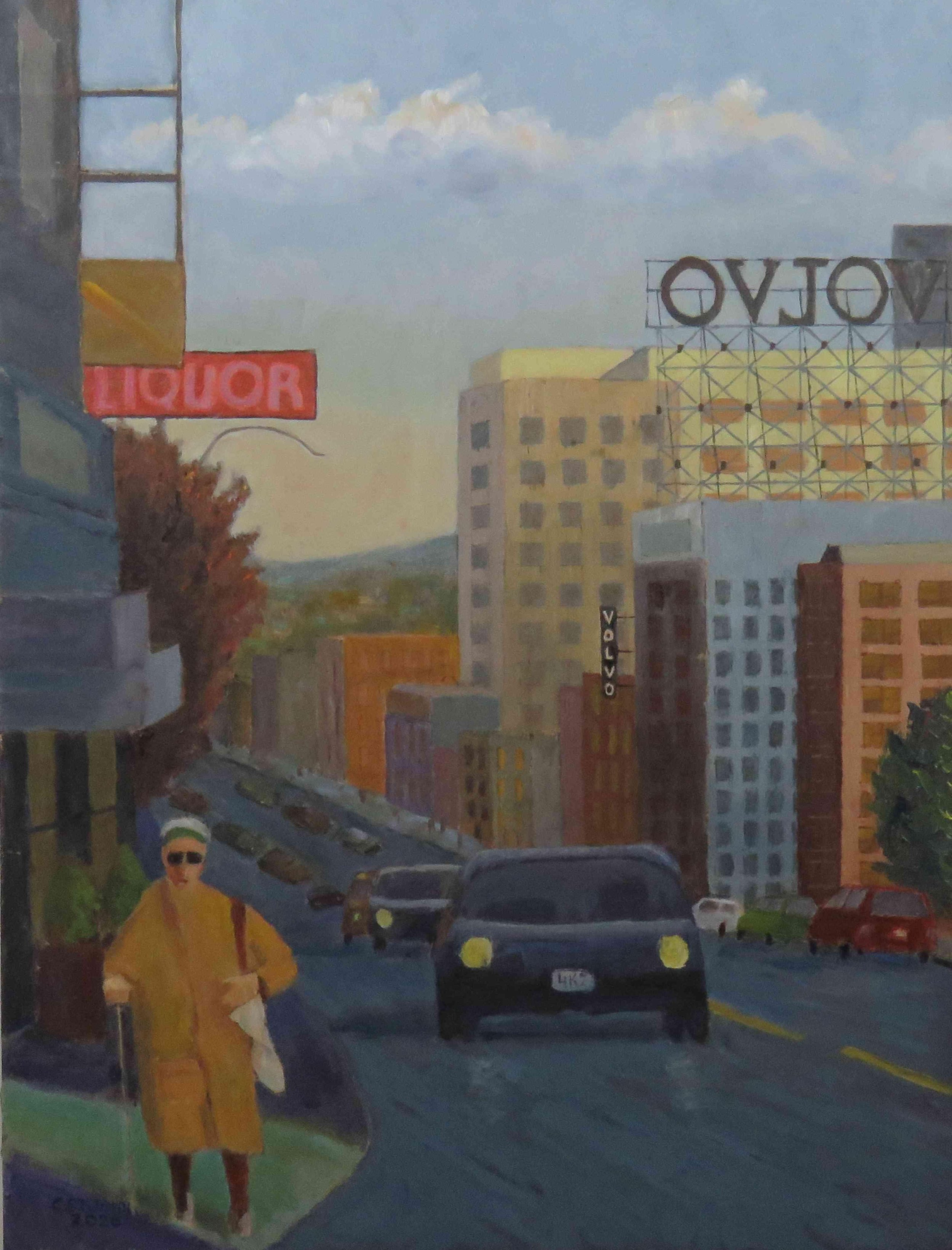 Upper Burnside by Chuck St. John. Oil. $485. 