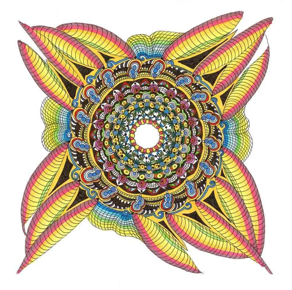 Ophiuchus Bloom by Missi Hasting. Pen and Ink. $425.00.
