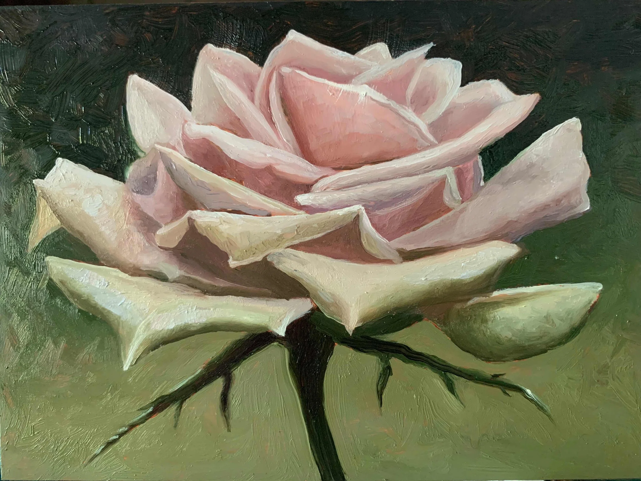 Acceptance by Elizabeth Kennedy. Oil. $350. 