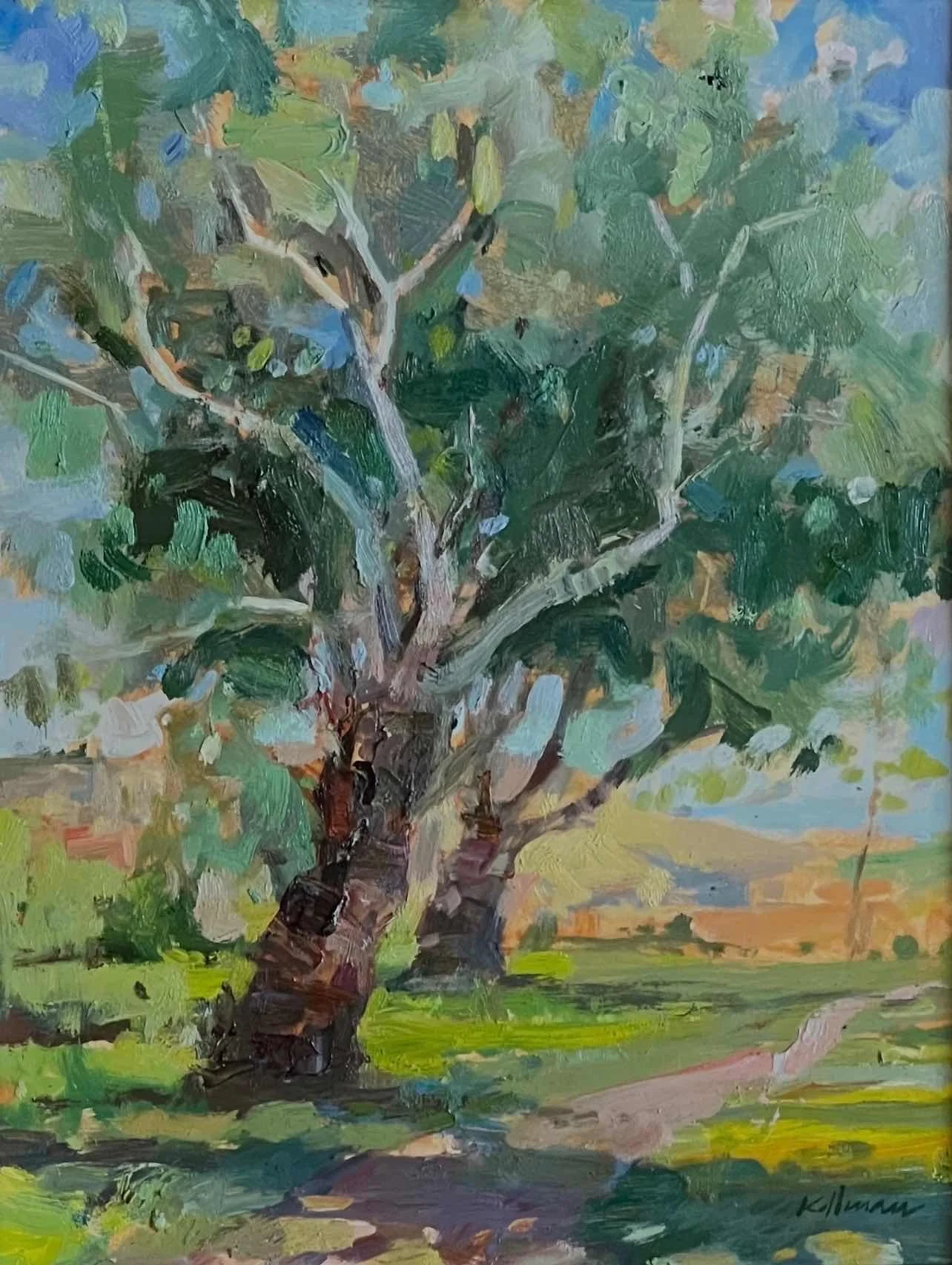 Joanne R. Kollman. Sentinels. Oil. $900.00.