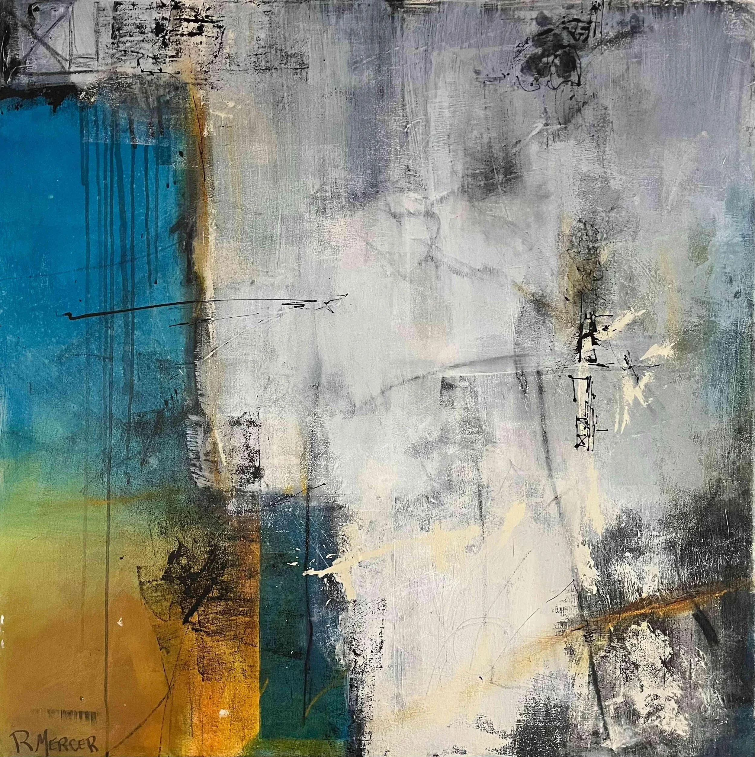 Pushwalla Fault Line by Ross Mercer. Acrylic. $2,650.00.