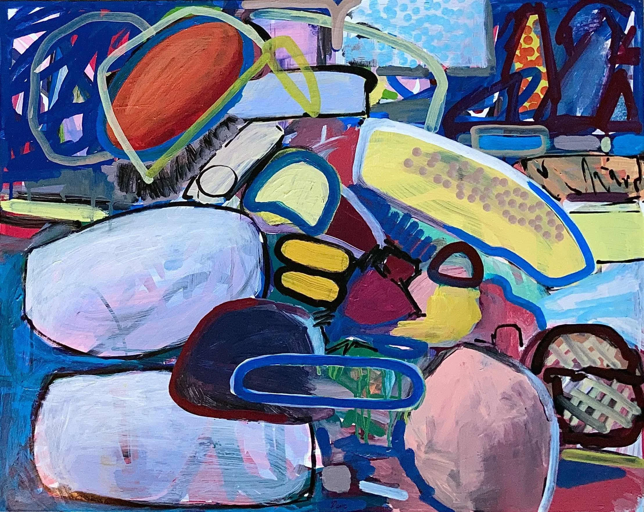 Vice-Like Grip by David Trowbridge. Acrylic. $800.00.