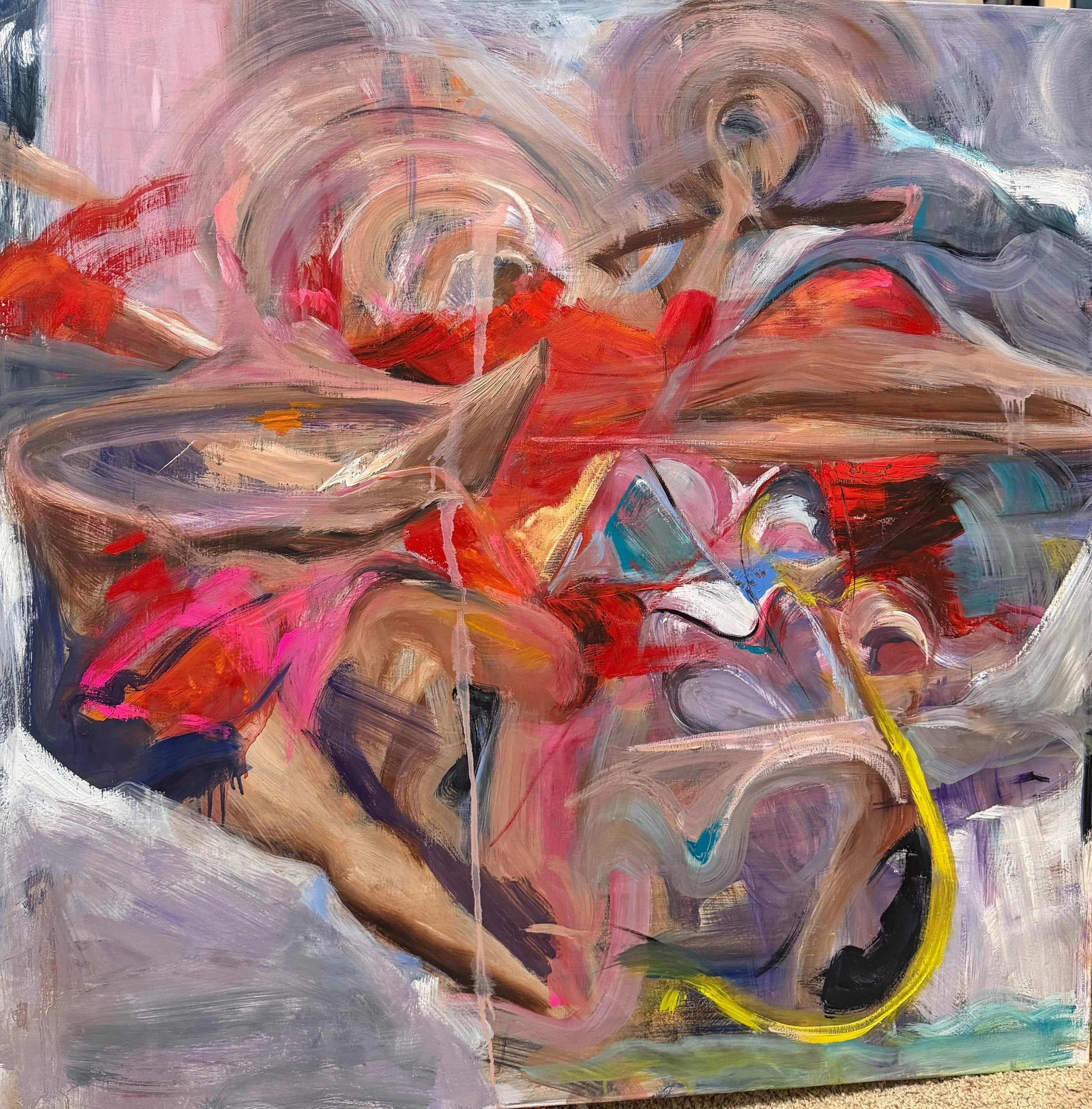 After the Turn by Mary Casey. Oil. $2,000.