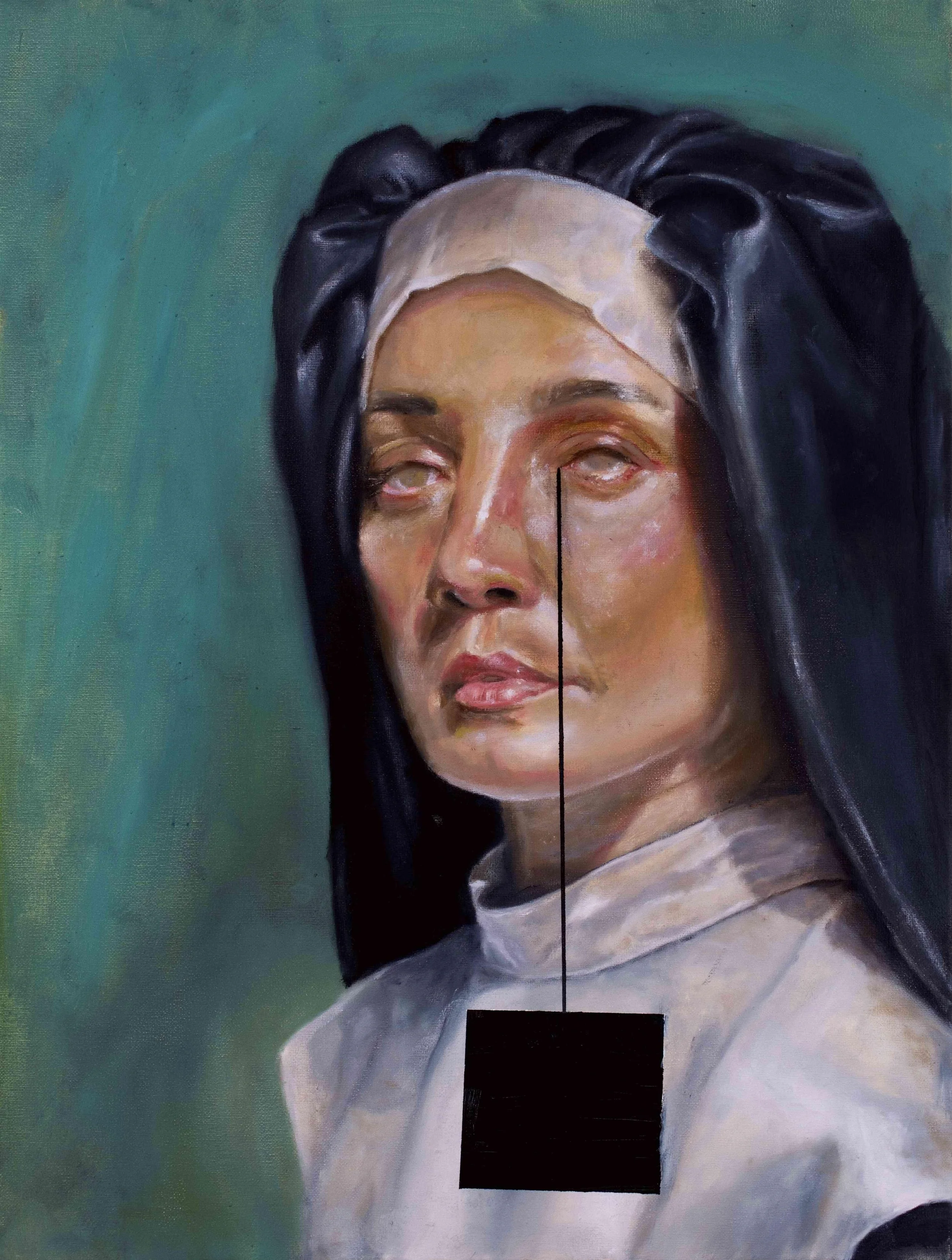 Enabler by Rhett Vail Castro. Oil. $900. 