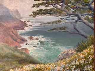 Point Lobos by Diane Lewis. Acrylic. $350.00