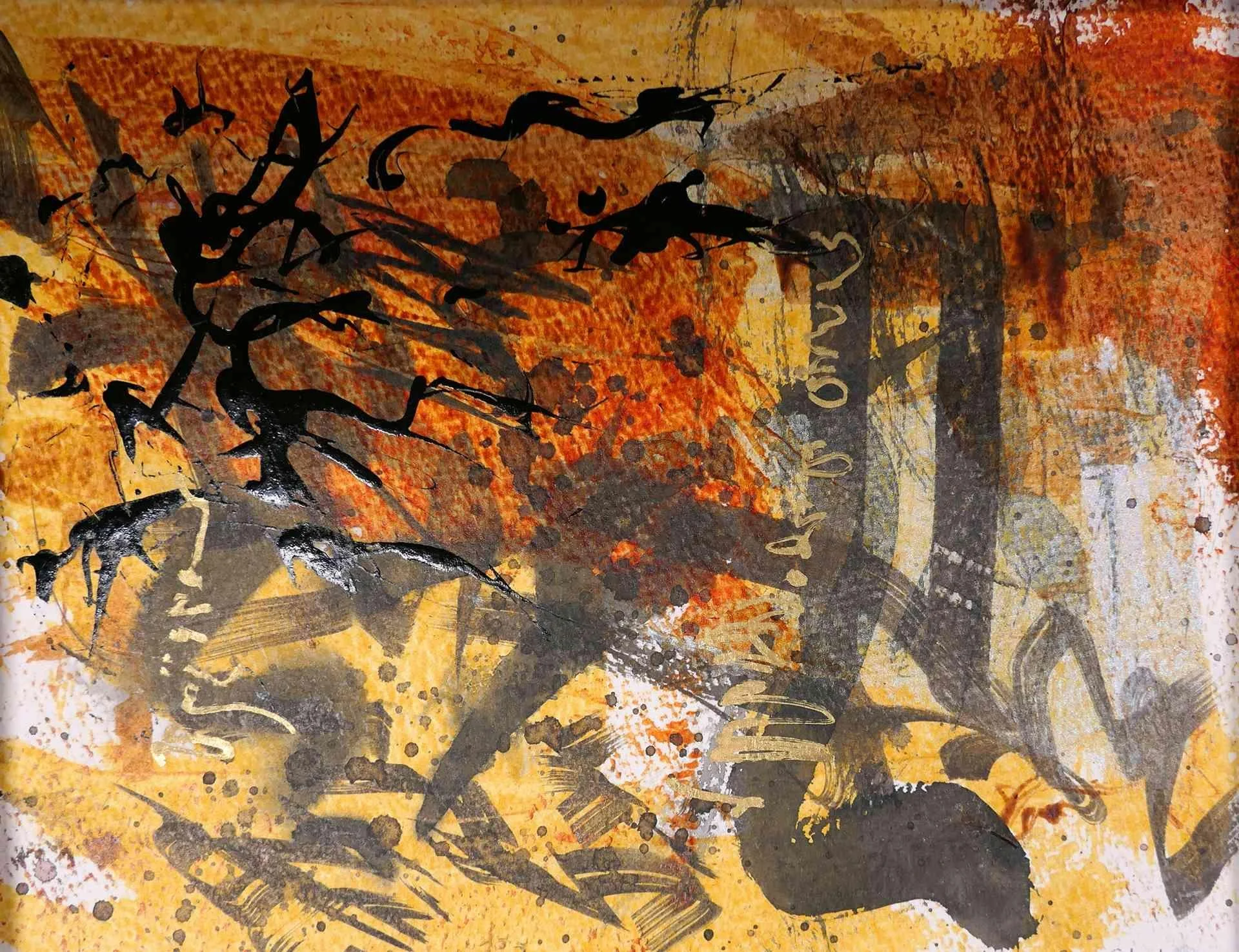 I Am Summoning Enchanting Animals by Susan Schenk. Acrylic. $200.00.