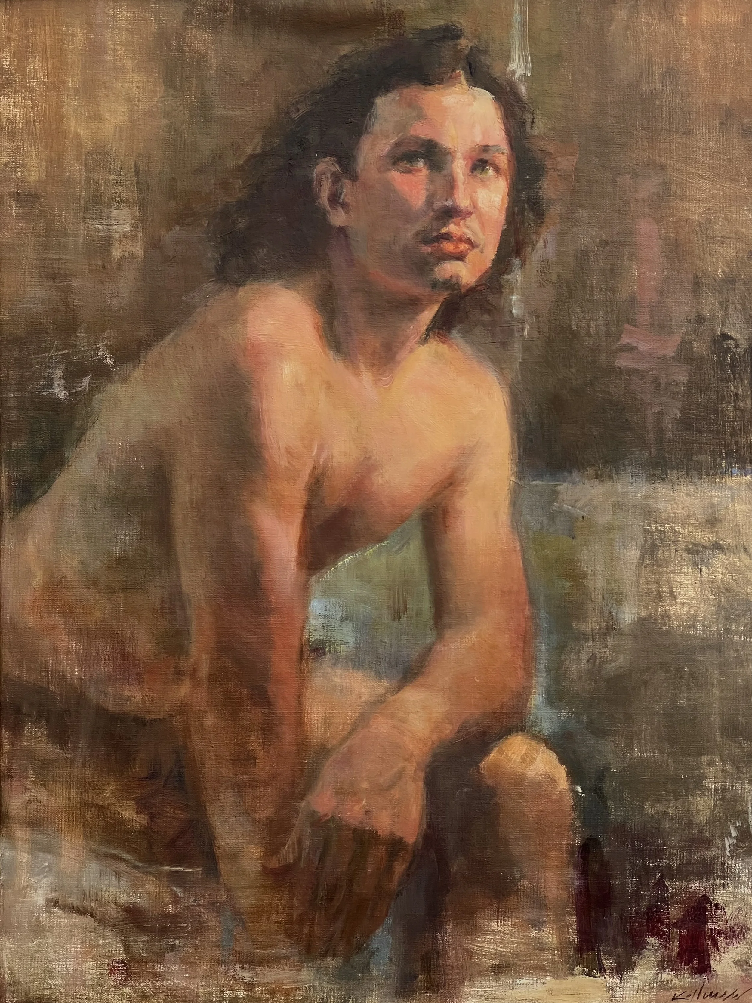 Sentinal by Joanne Kollman. Oil. NFS. 