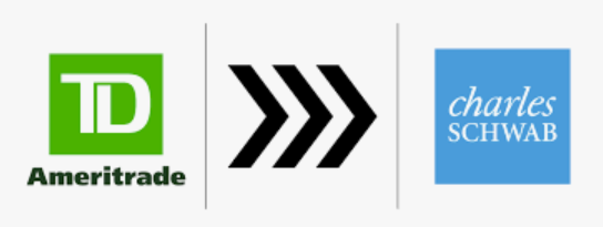 LevelUp Communications website Charles Schwab TD Ameritrade joint company logos