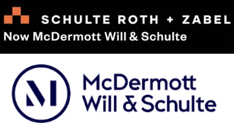 LevelUp Communications website McDermott Will & Schulte formerly SRZ Schulte Roth & Zabel official logo