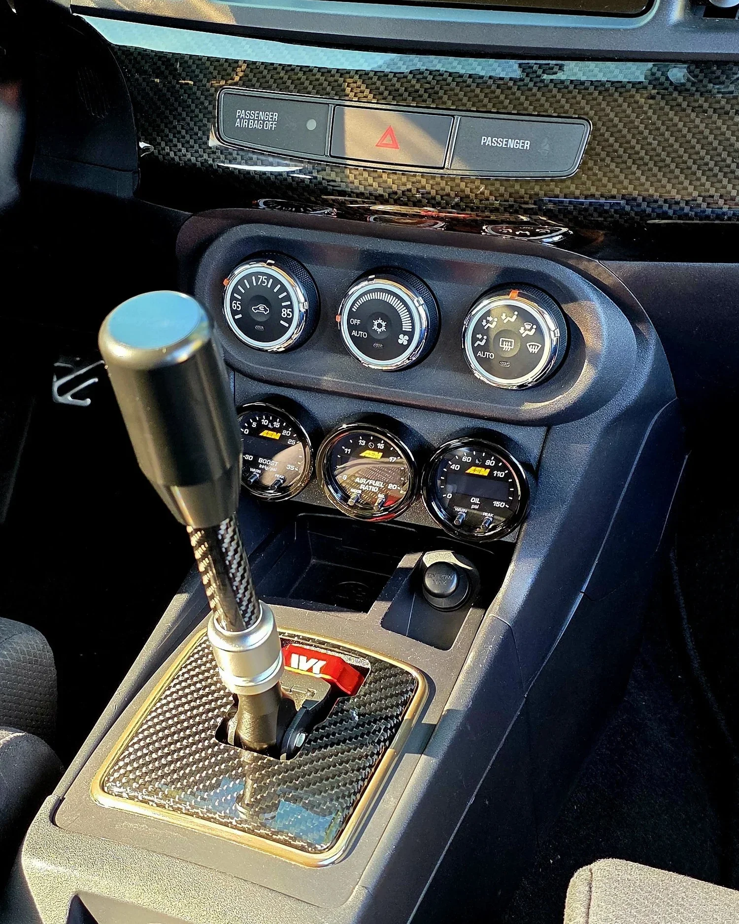 Evo X Triple Gauge Pod