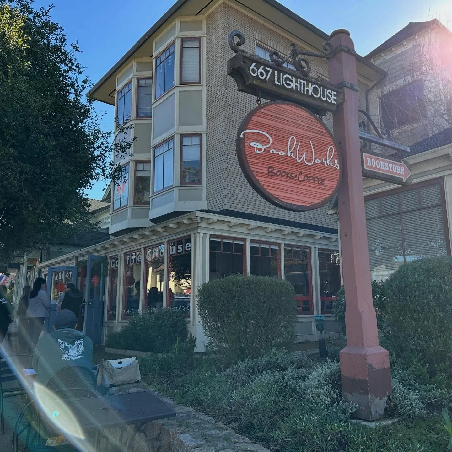 On an after Christmas adventure. #monterey #bookworm