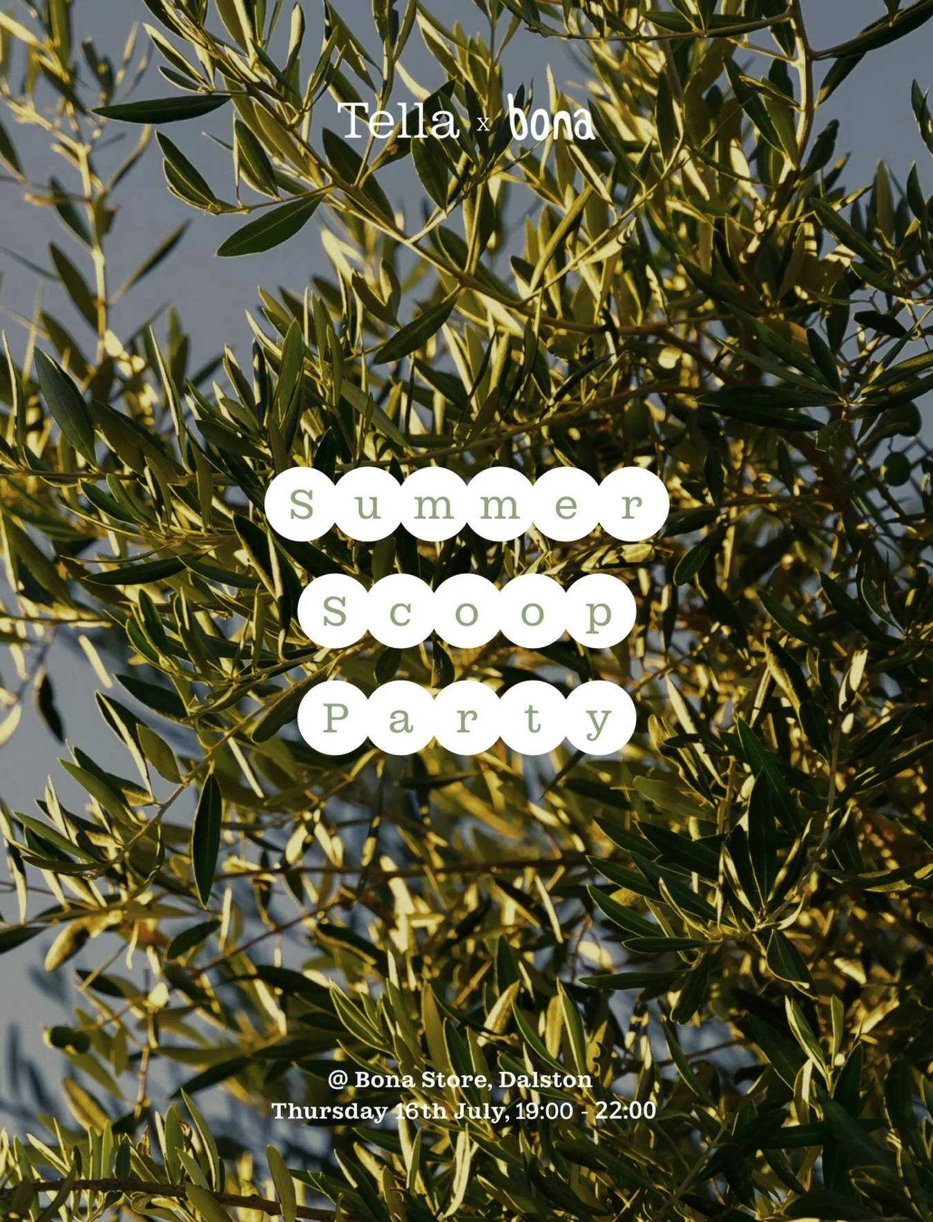 Tella &times; @bonafoodco 

Ice cream meets extra virgin olive oil.

We&rsquo;re excited to be collaborating with @bonafoodco and launching a few special products together this month. 

Save the date for our launch party and be the first to try them.