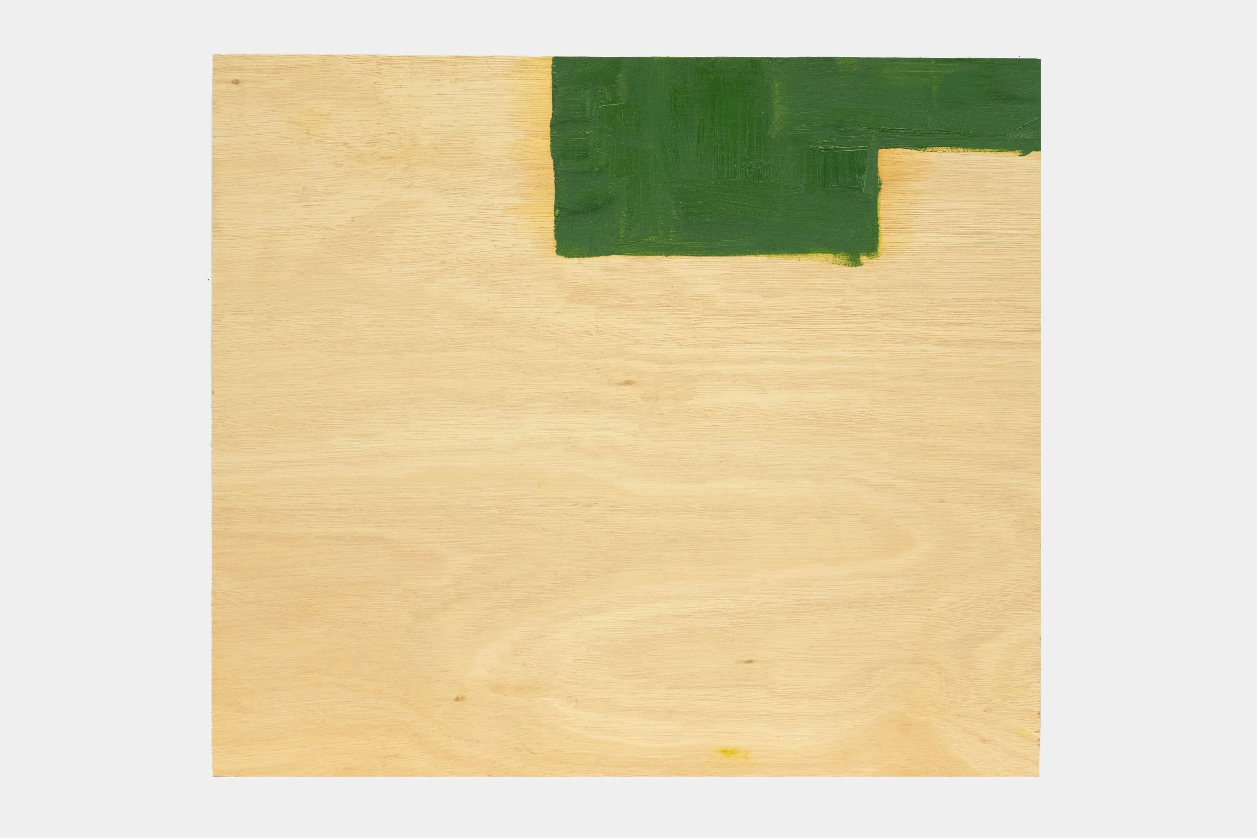 Untitled, 2020, oil on plywood, 16 x 18 in (45.7 × 40.6 cm)