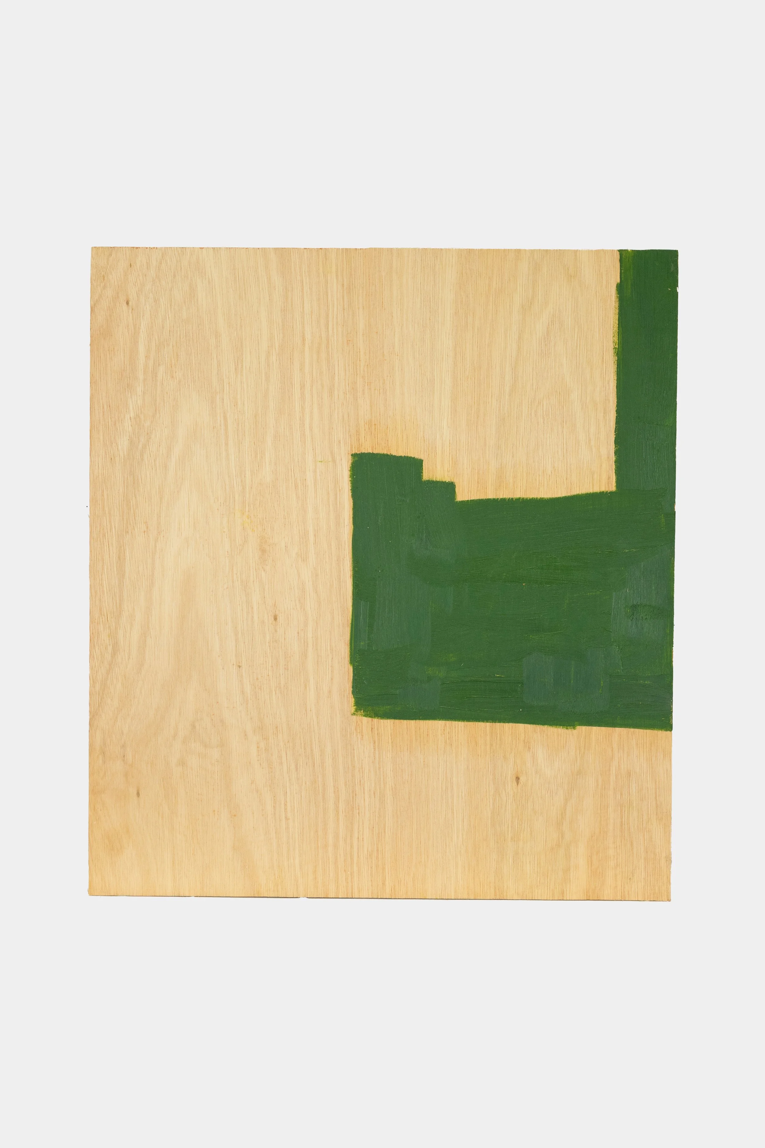 Untitled, 2020, oil on plywood, 18 x 16 in (45.7 × 40.6 cm)