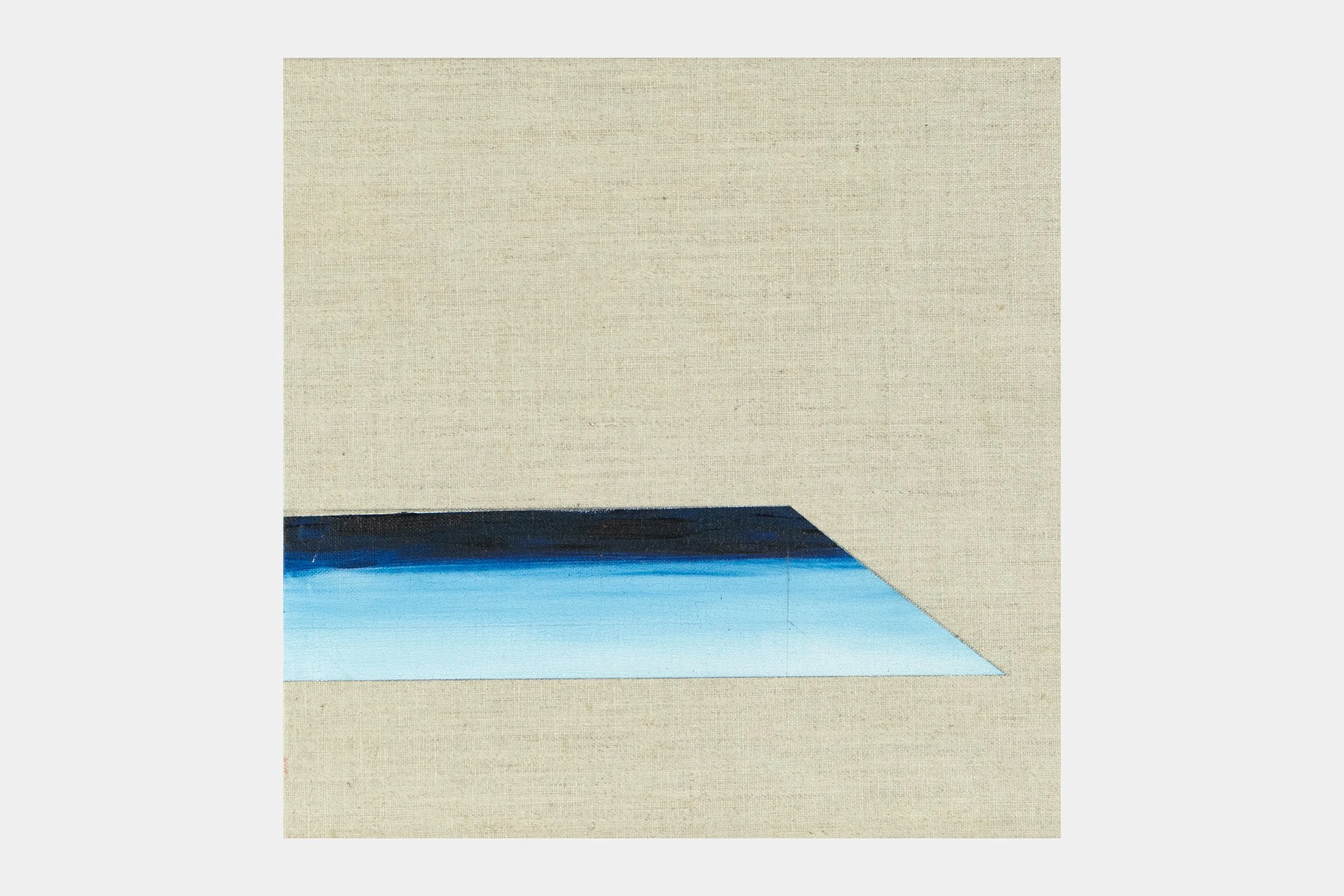 Untitled, 2017, Oil on canvas on board, 11 3/4 x 11 3/4 in (30 cm x 30 cm)
