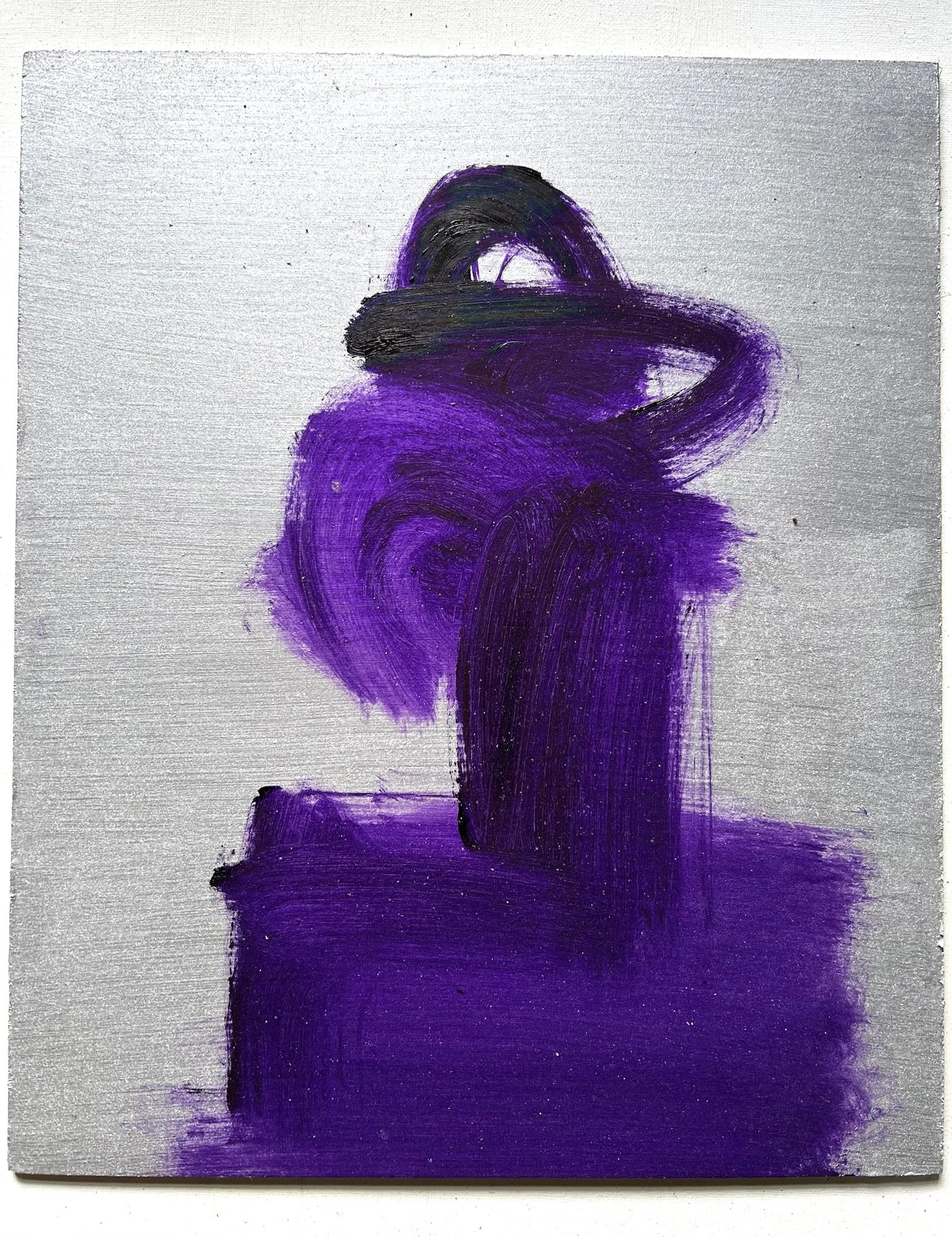 2021, oil on board, 53 cm × 43 cm